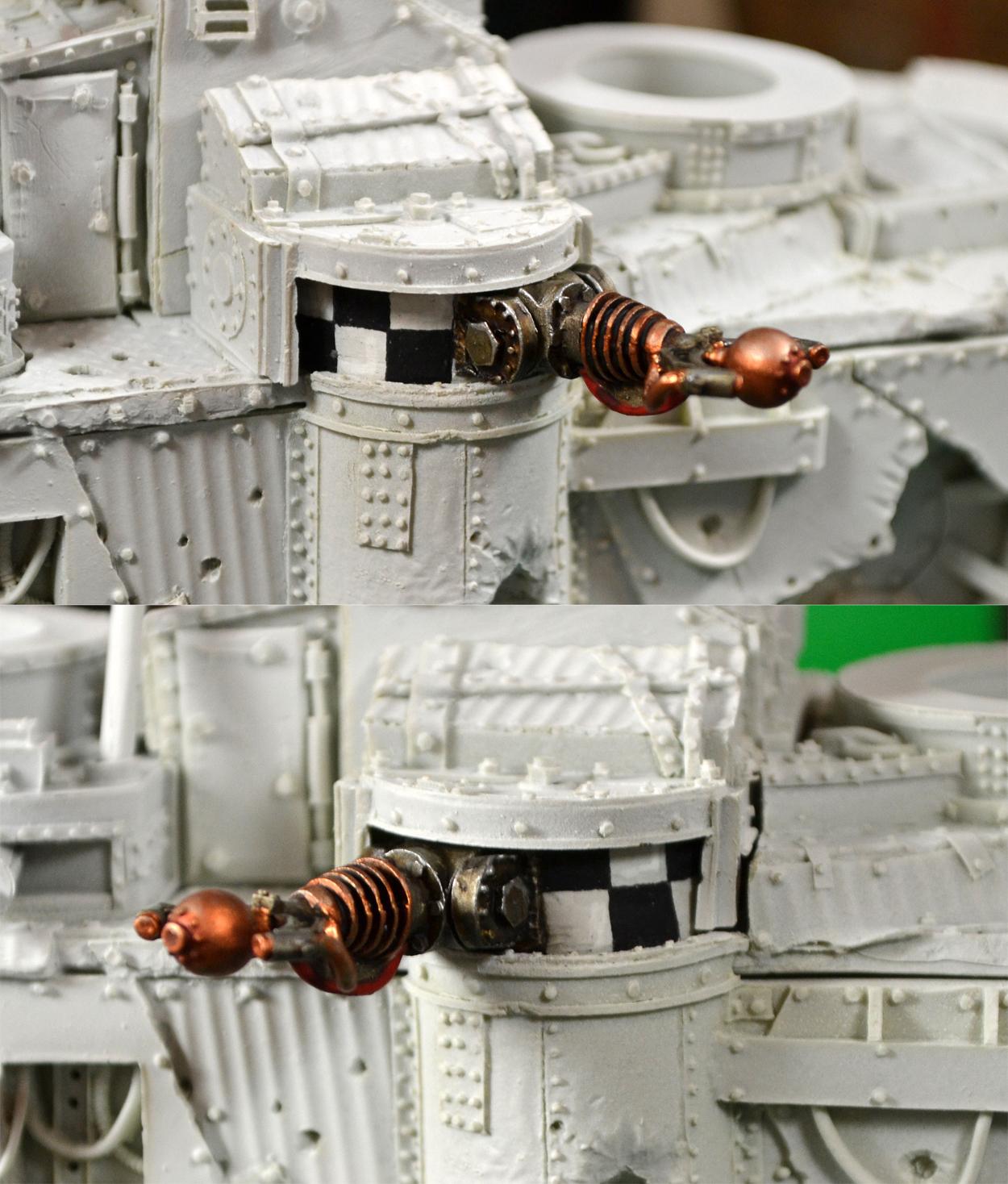 Bad Moons, Forge World, Grot Mega Tank, Orks, Warhammer 40,000, Work In Progress