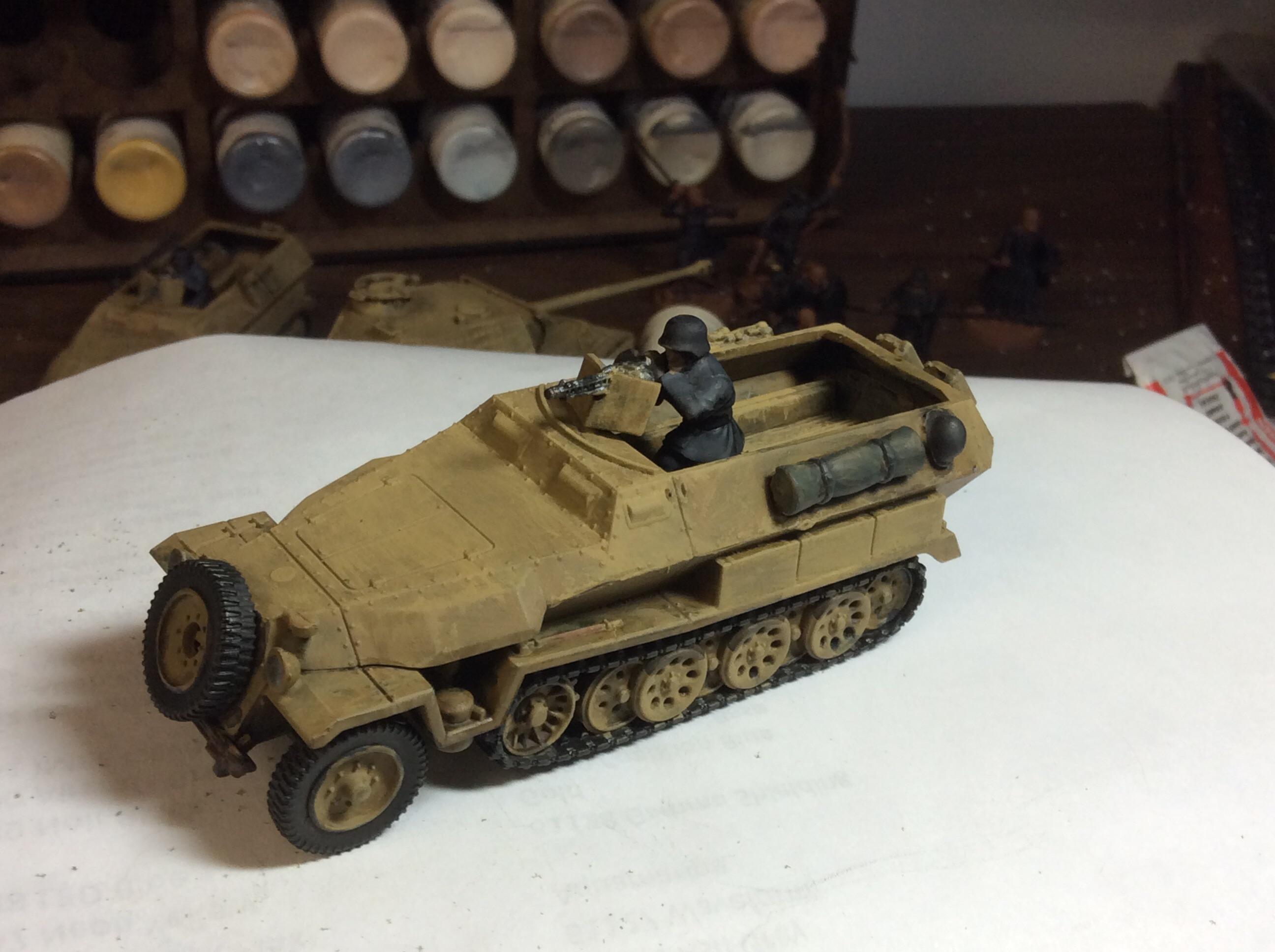 Bolt Action, Germans, Half-track, Hanomag, Panther