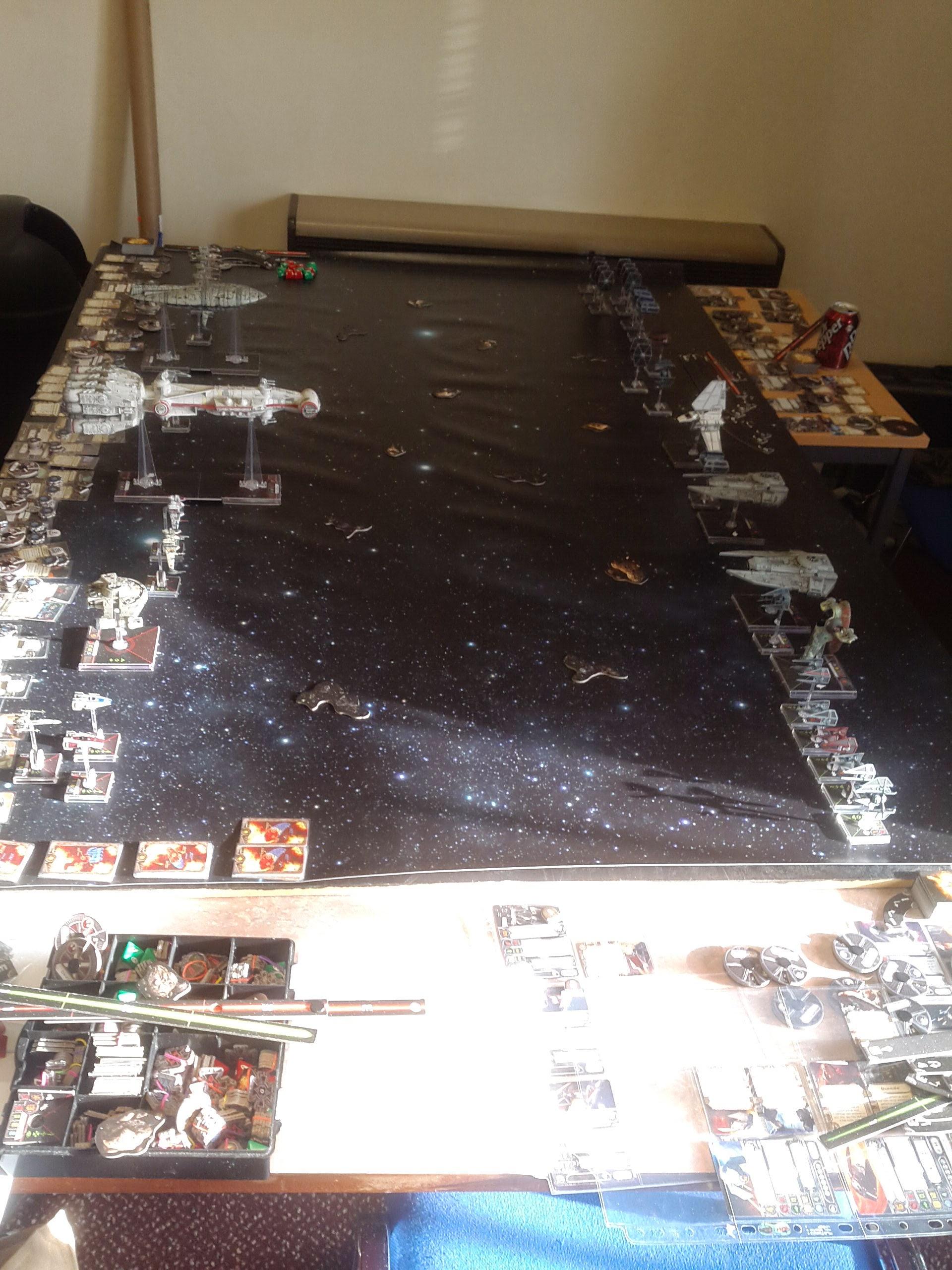 Corvette, Epic, Huge Ships, Star Wars, X-Wing