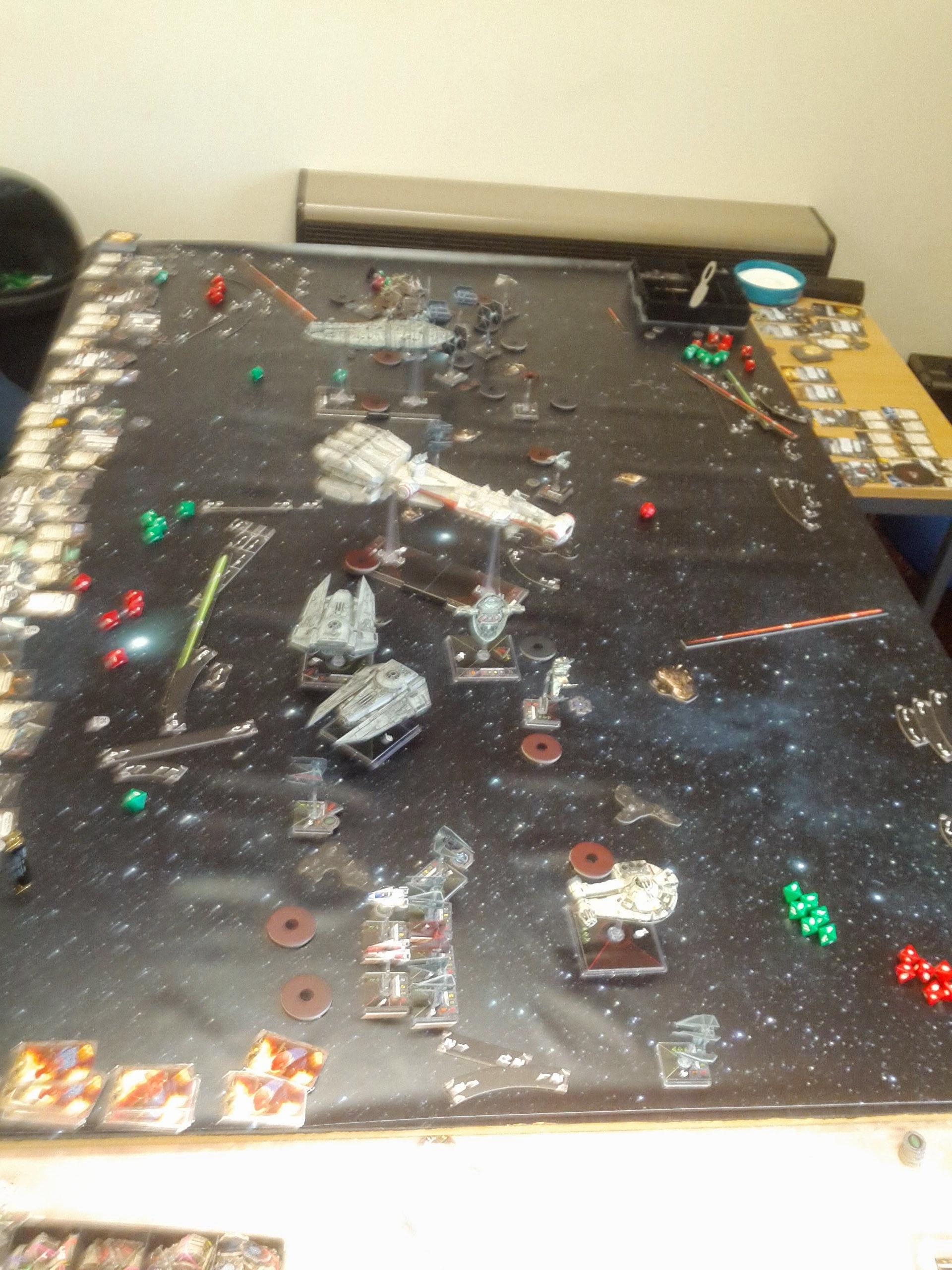 Corvette, Epic, Huge Ships, Star Wars, X-Wing