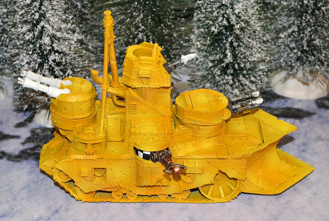 Bad Moons, Forge World, Grot Mega Tank, Orks, Warhammer 40,000, Work In Progress