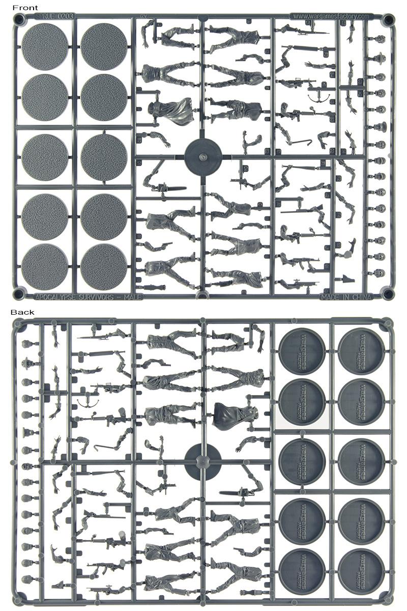 Red Army, Russians, Sprue, Survivor, Wargames Factory