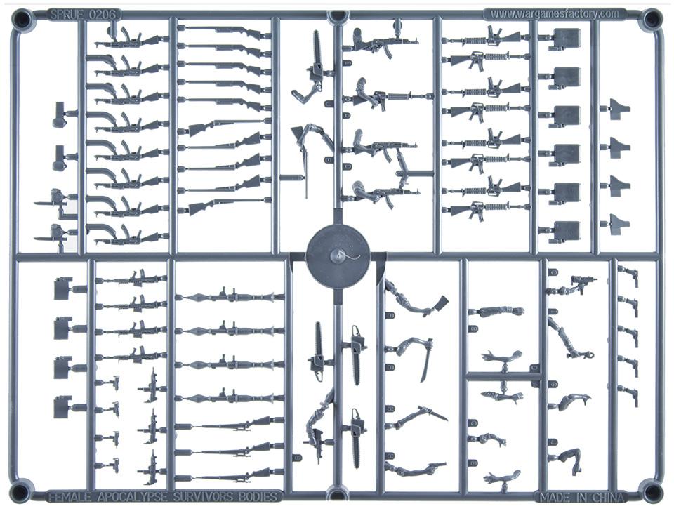 Red Army, Russians, Sprue, Survivor, Wargames Factory