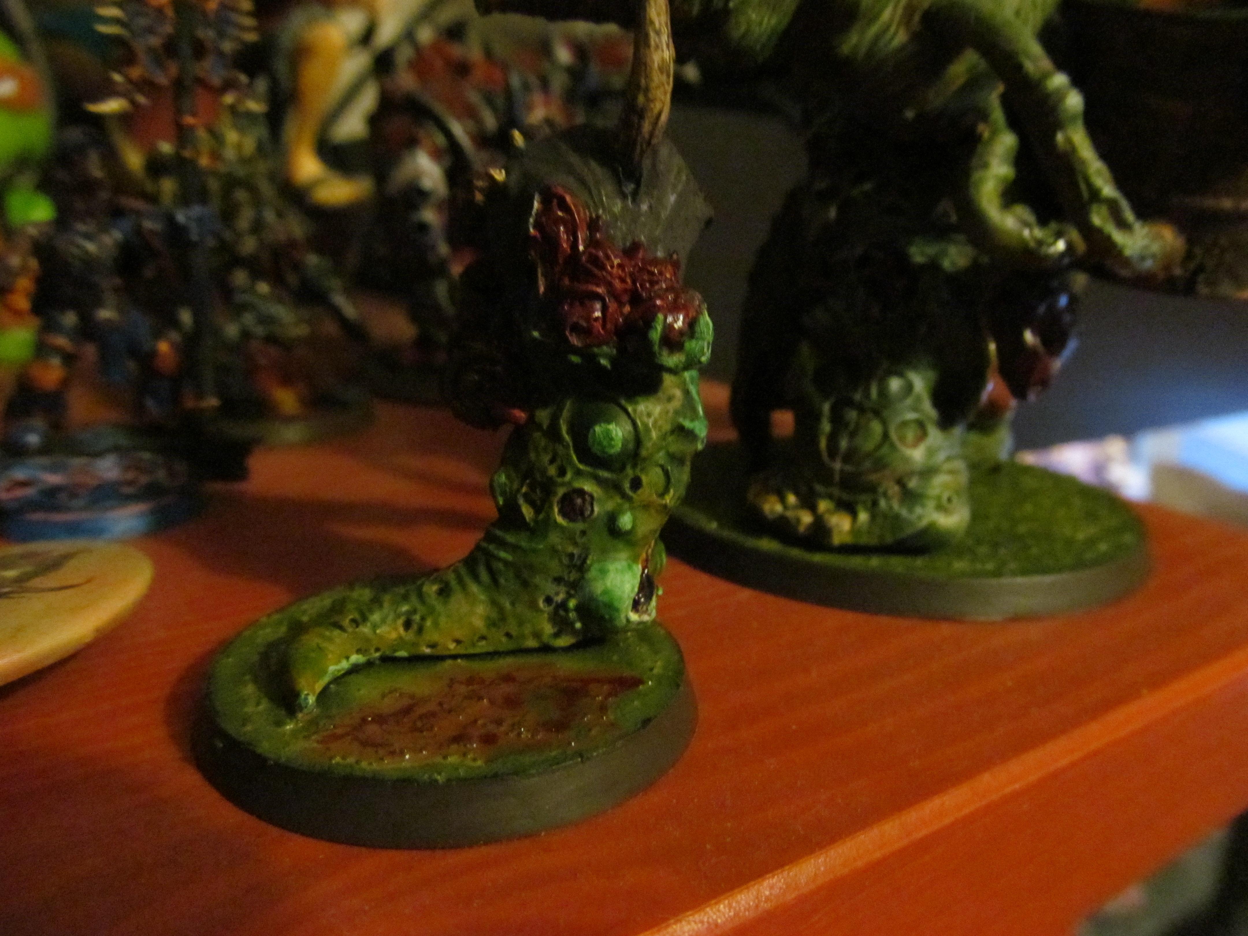Infected blood nurglings view