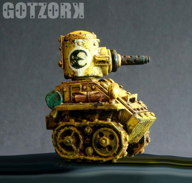 Gotzork, Gretchin, Grots, Kit, Orks, Tank, Wargame, Wk40