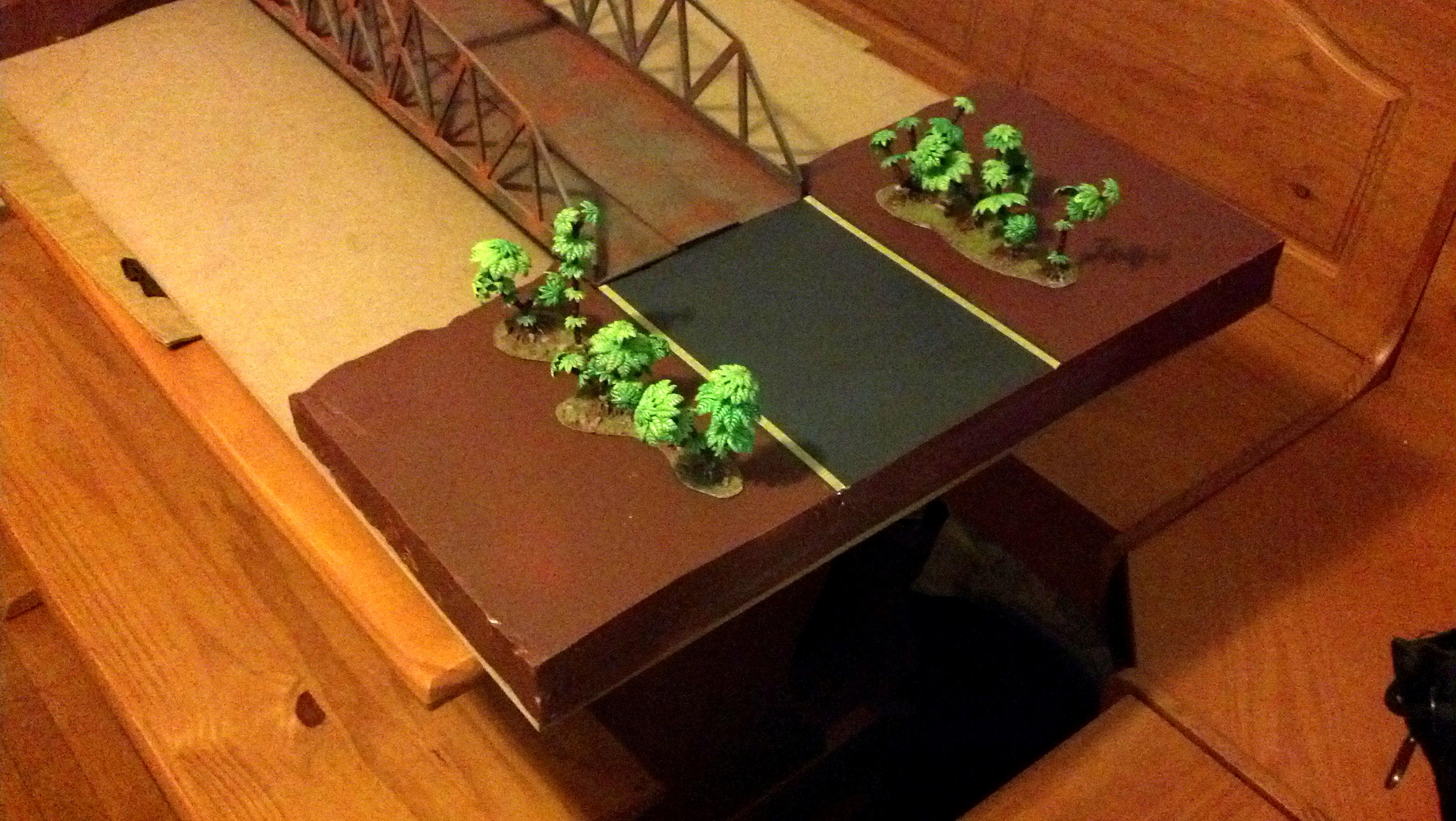 Game Table, Terrain, Work In Progress