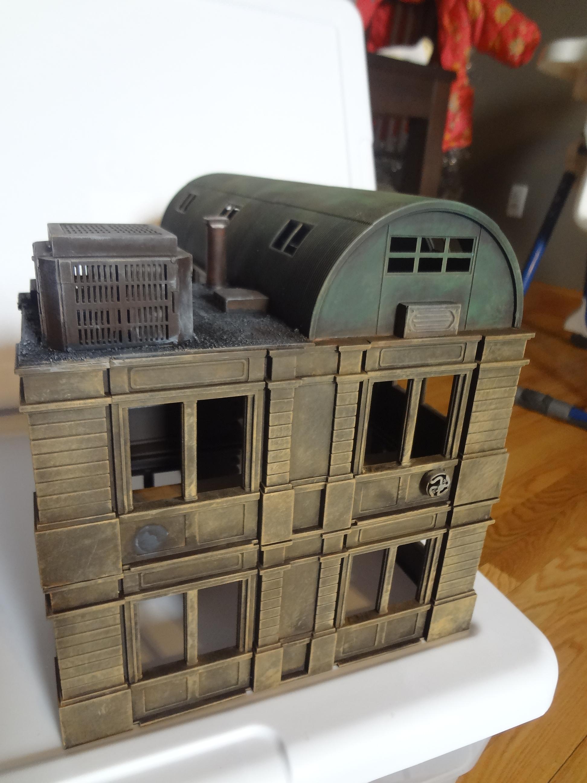 Buildings, Dust, Terrain, Urban