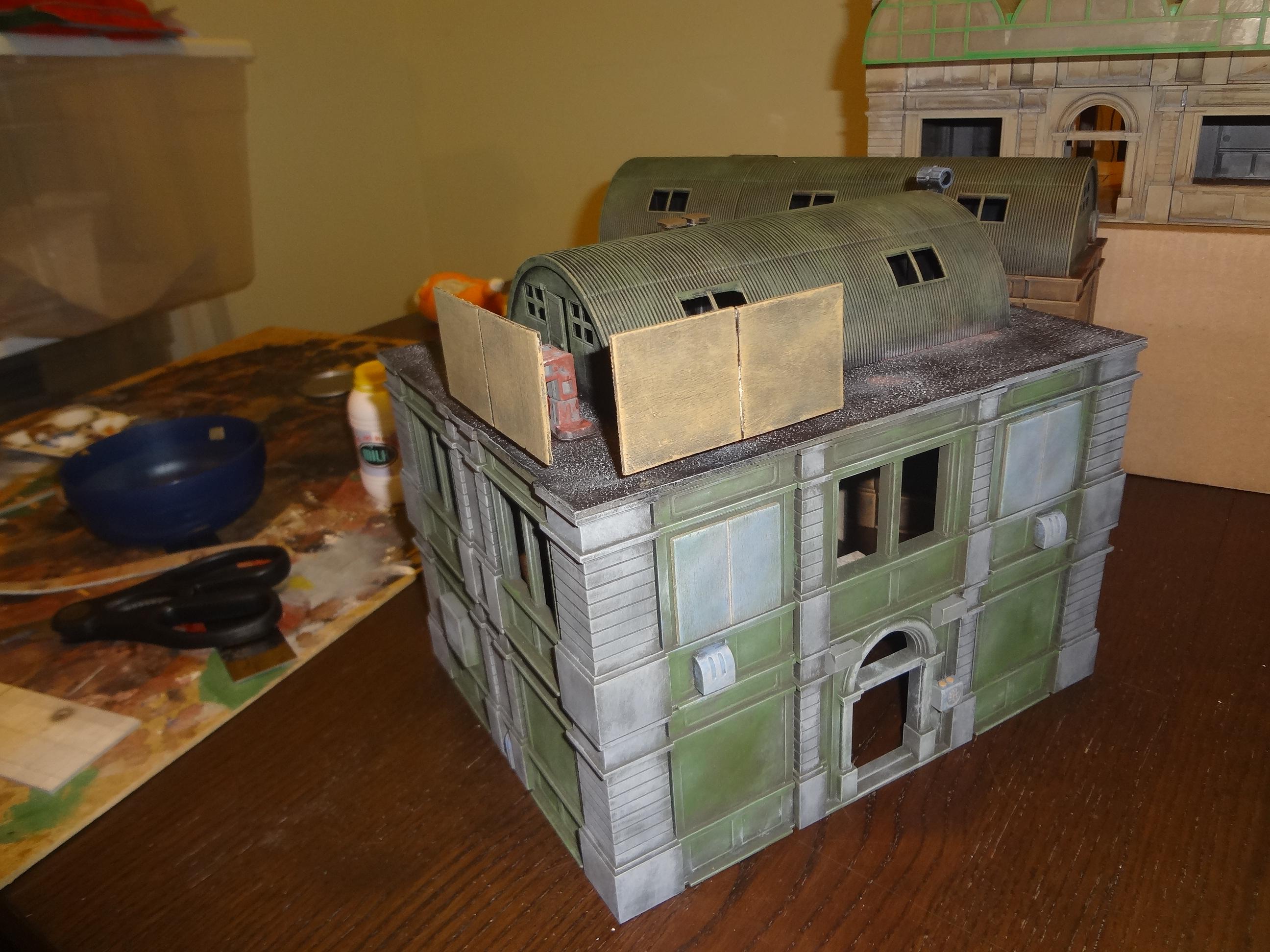 Buildings, Dust, Terrain, Urban