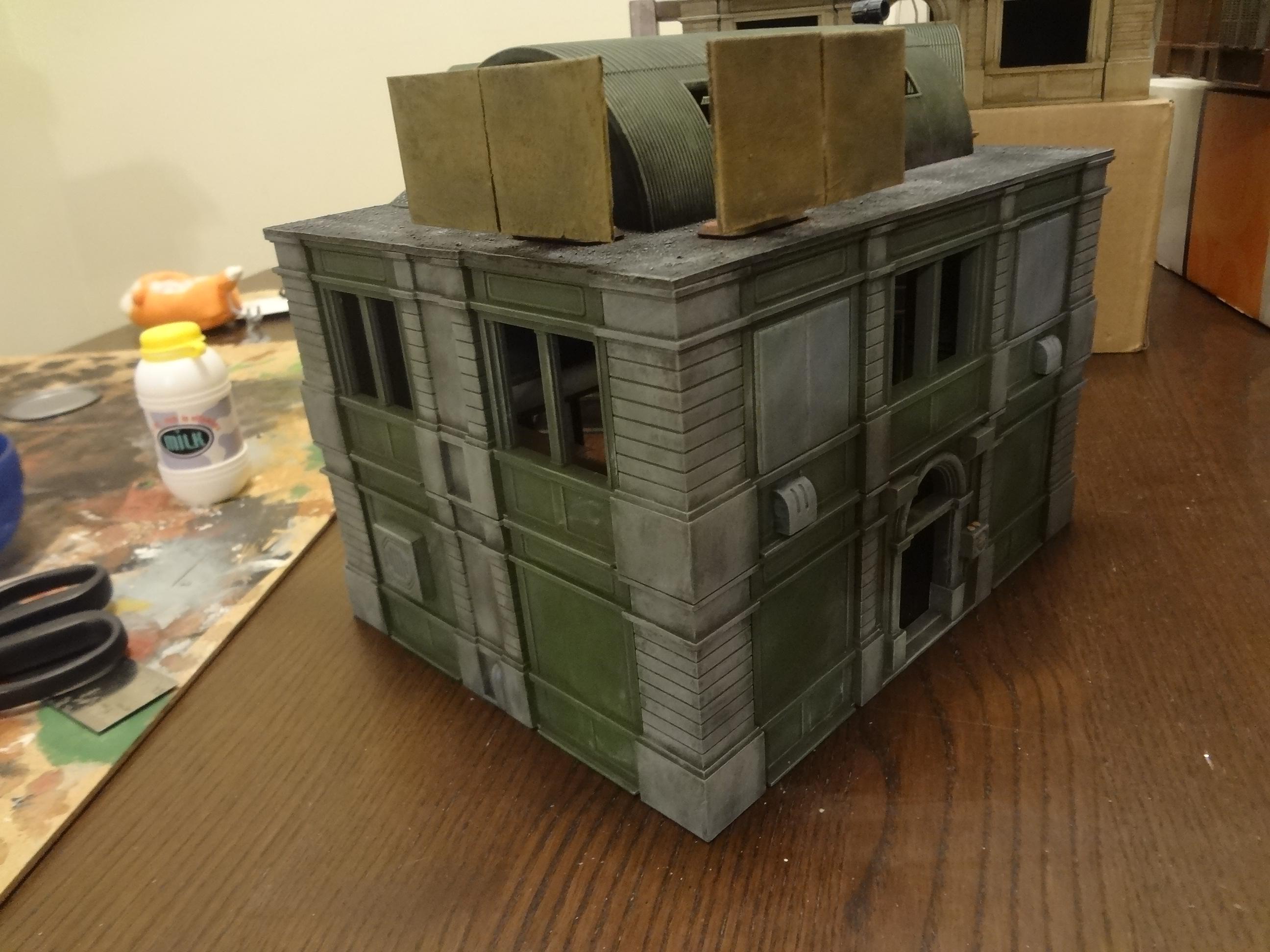 Buildings, Dust, Terrain, Urban