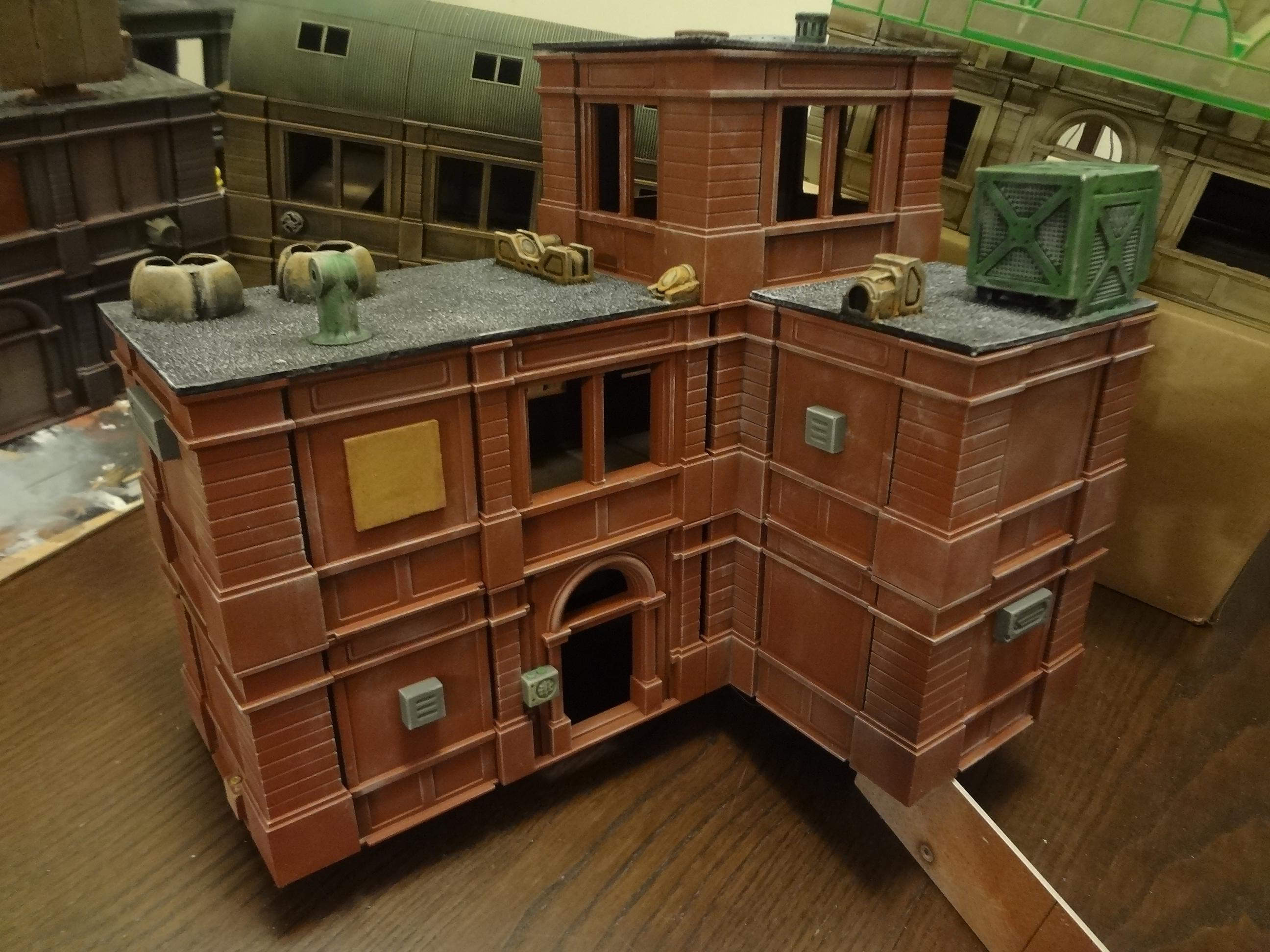 Buildings, Dust, Terrain, Urban