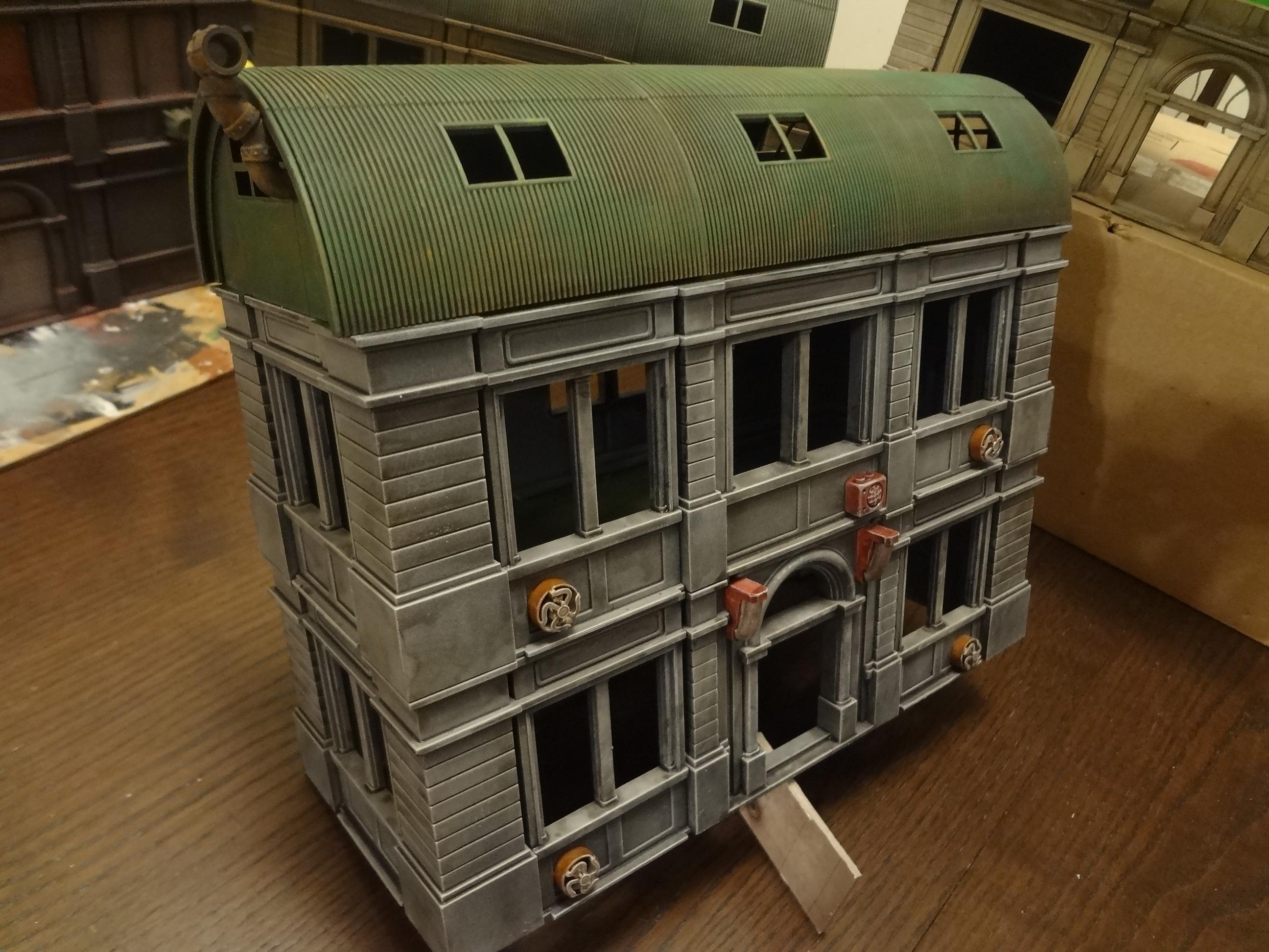 Buildings, Dust, Terrain, Urban