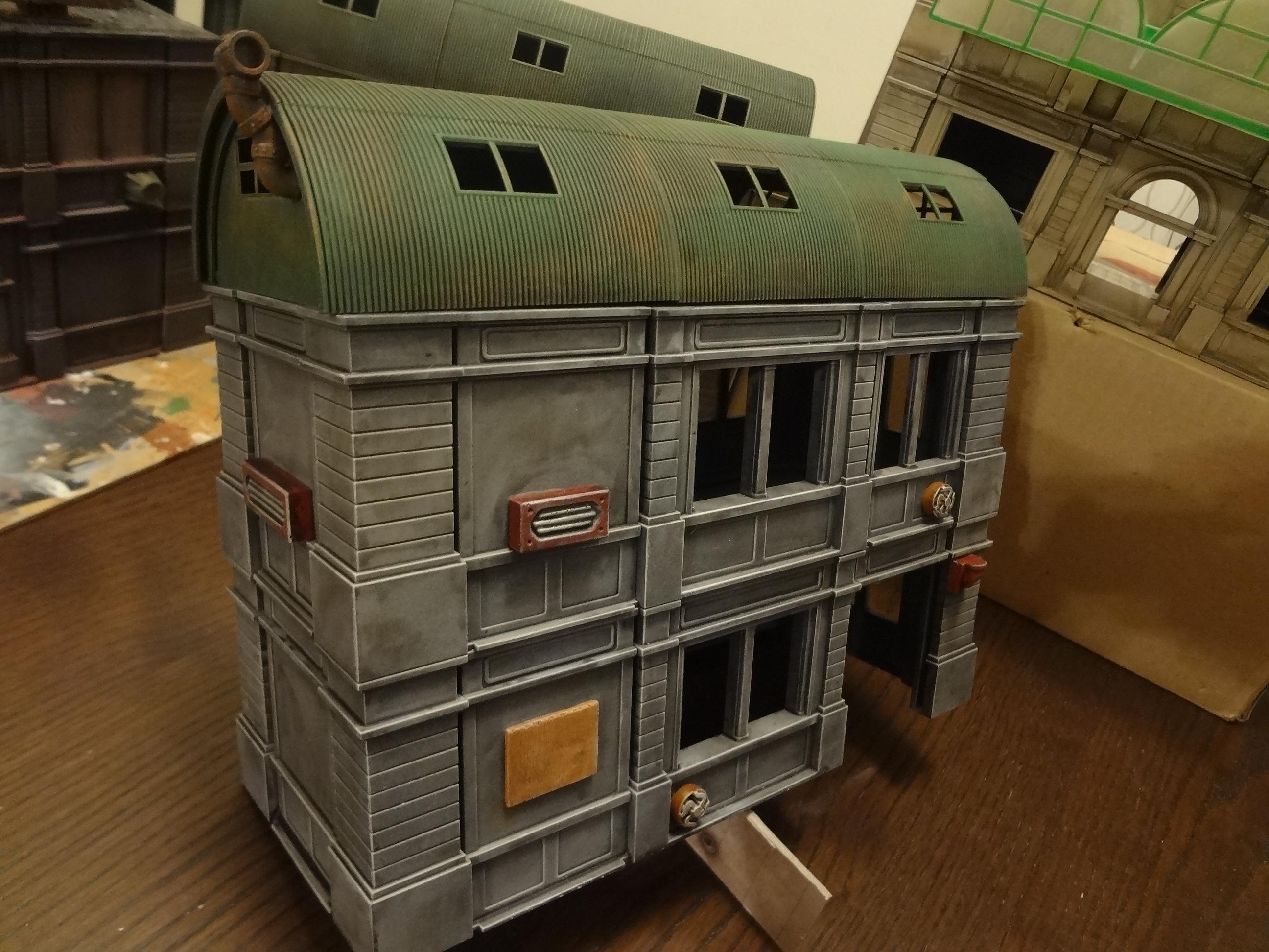 Buildings, Dust, Terrain, Urban