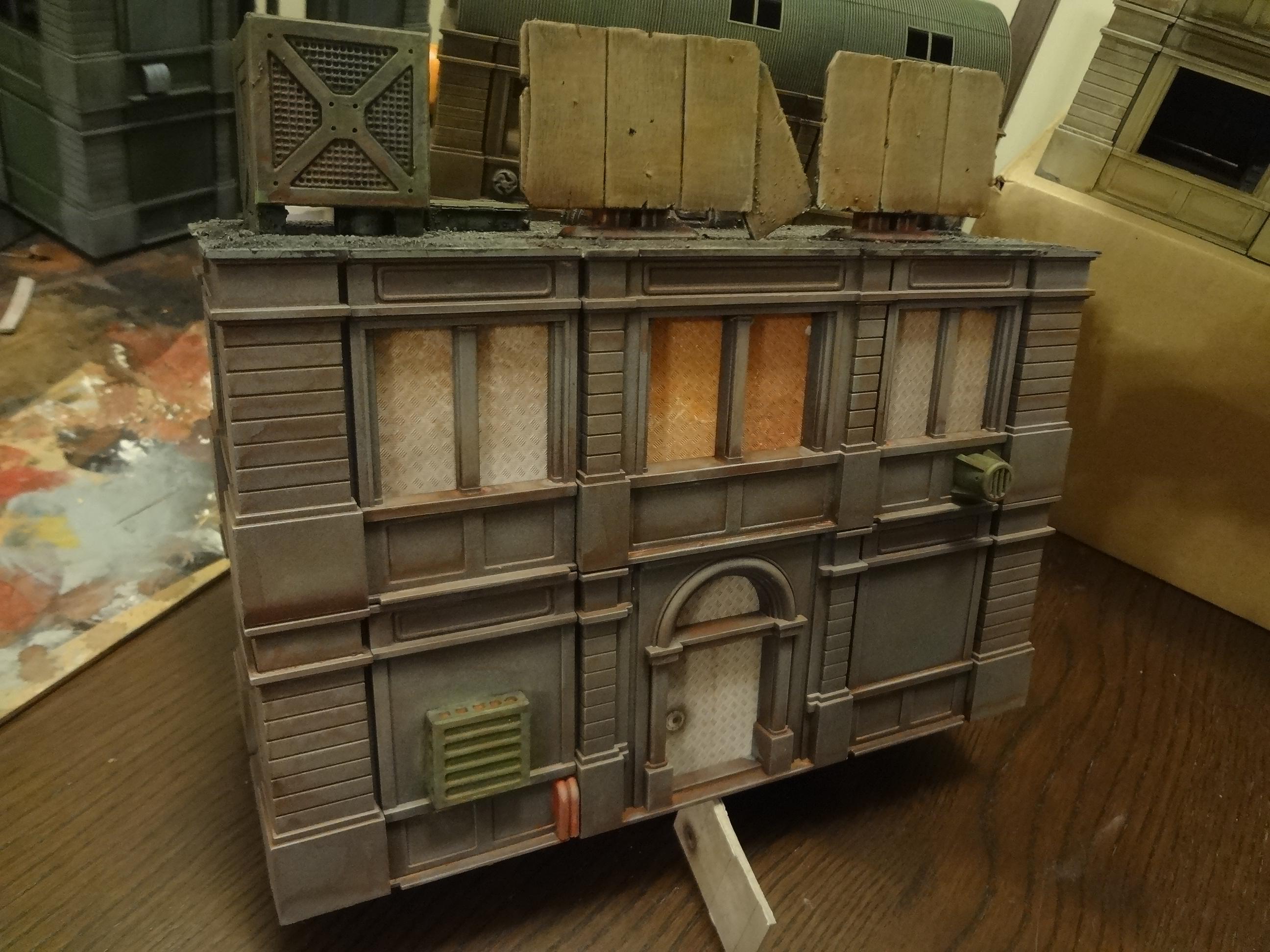 Buildings, Dust, Terrain, Urban