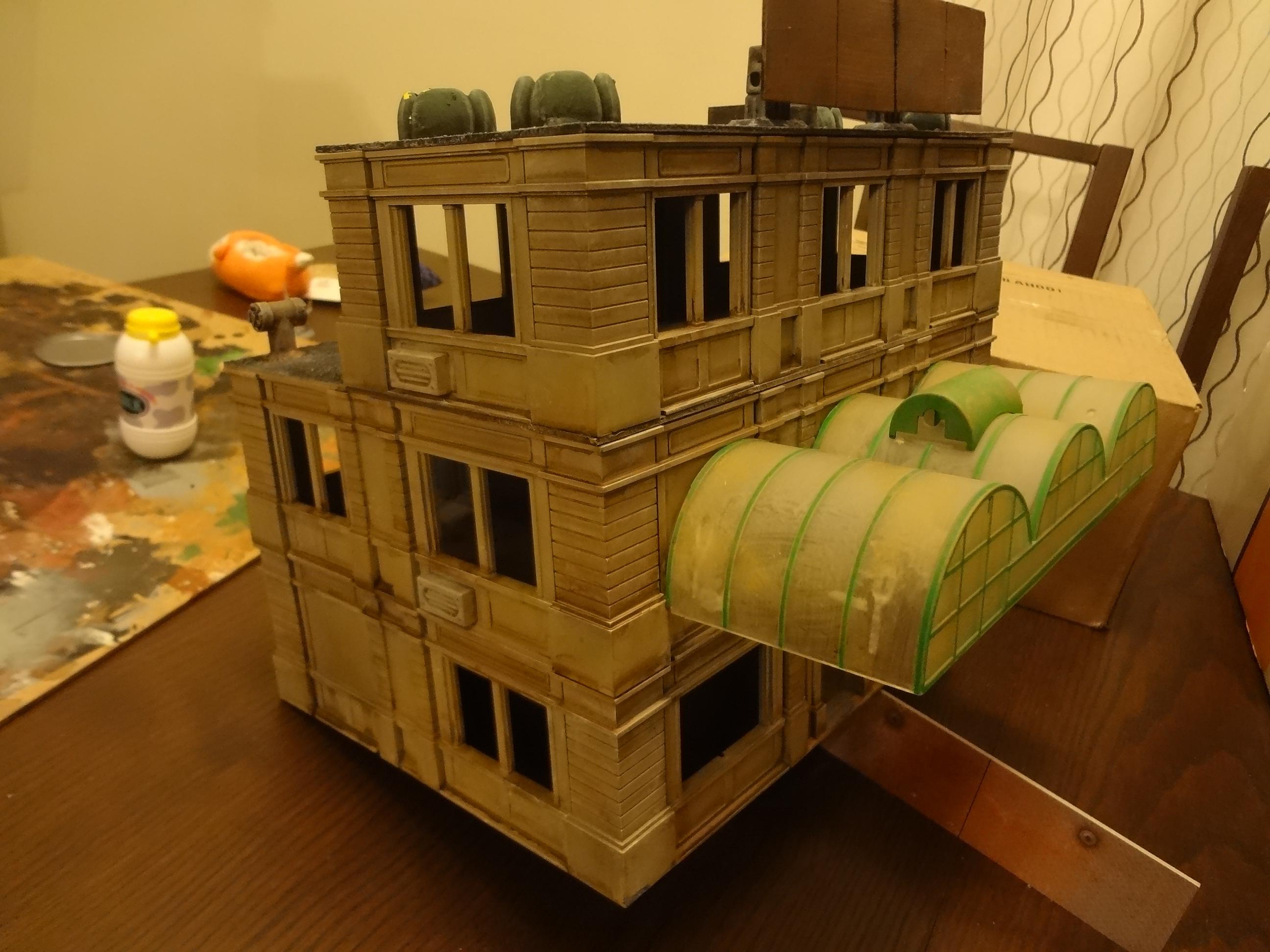 Buildings, Dust, Terrain, Urban