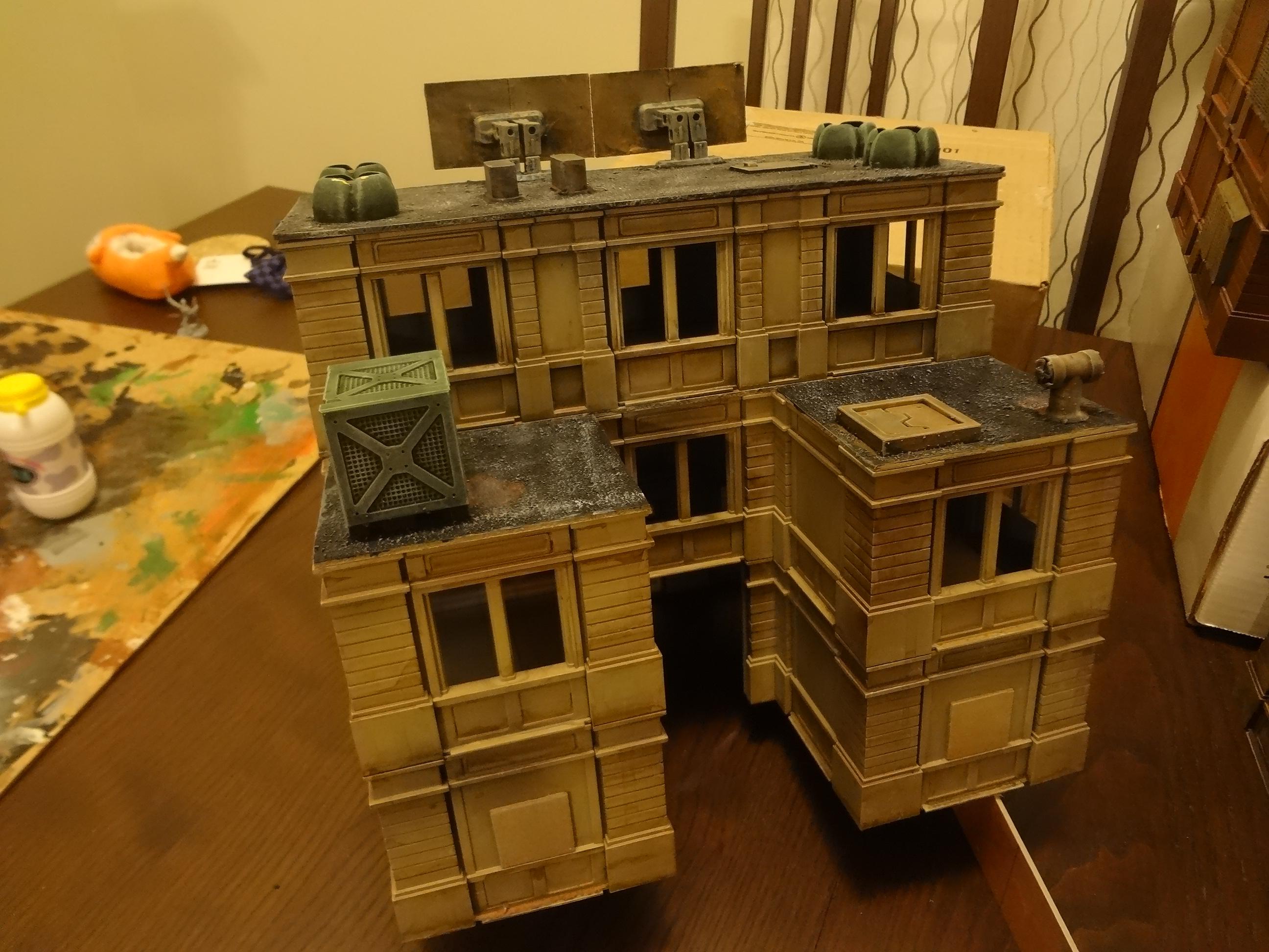 Buildings, Dust, Terrain, Urban
