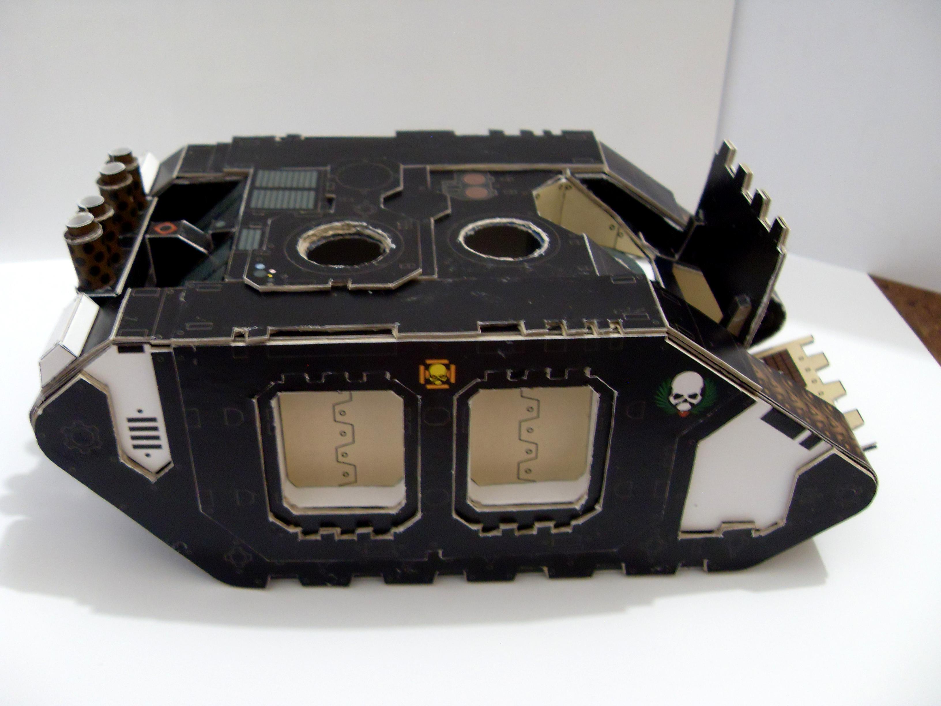 Black Templars, Land Raider, Papercraft