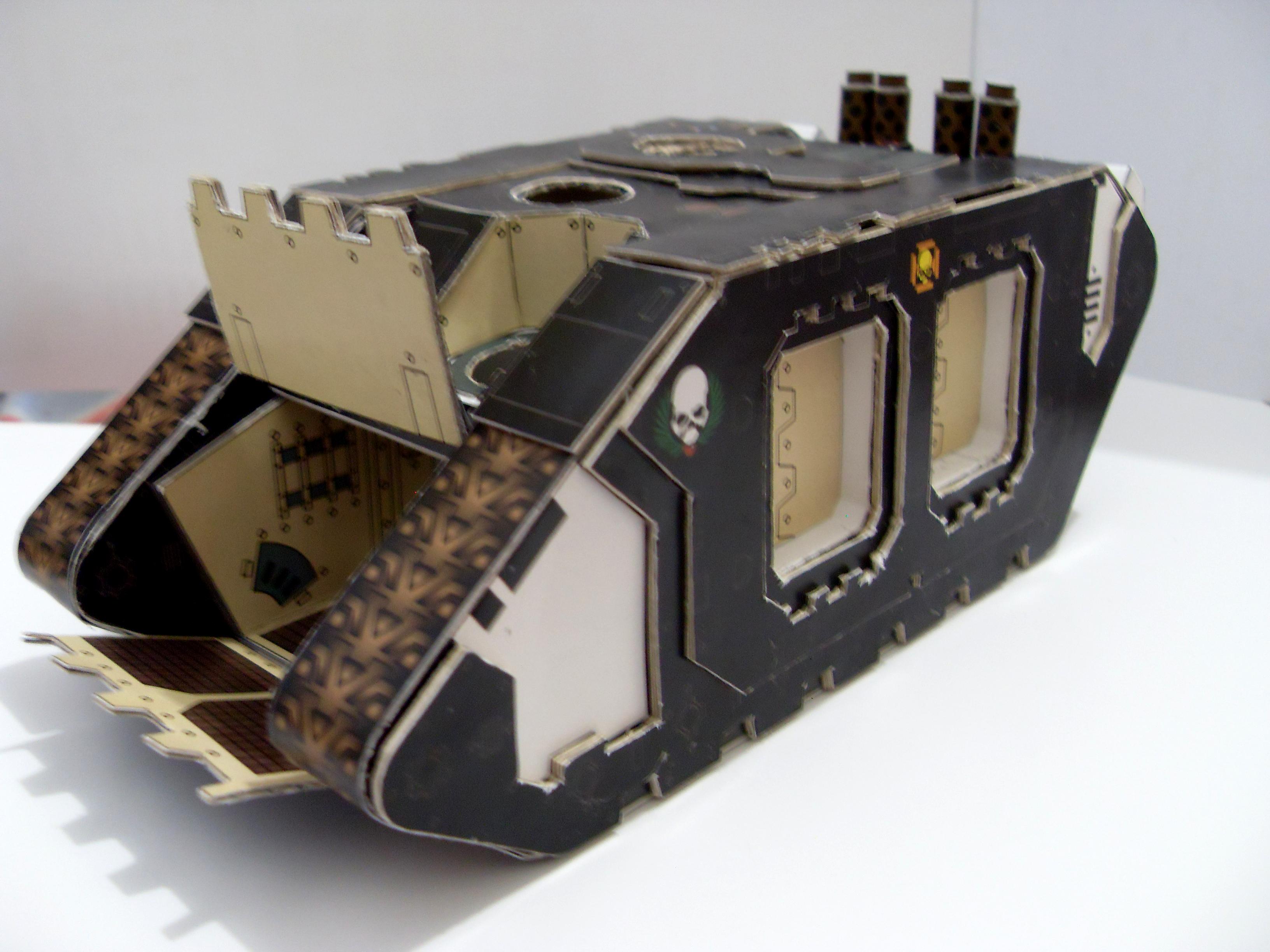 Black Templars, Land Raider, Papercraft