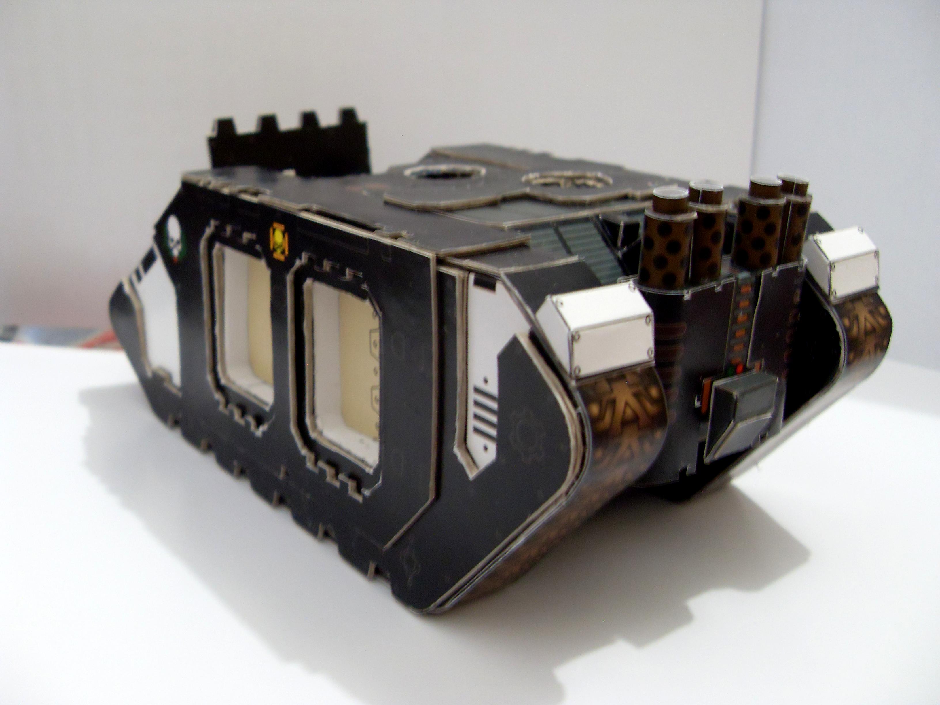 Black Templars, Land Raider, Papercraft
