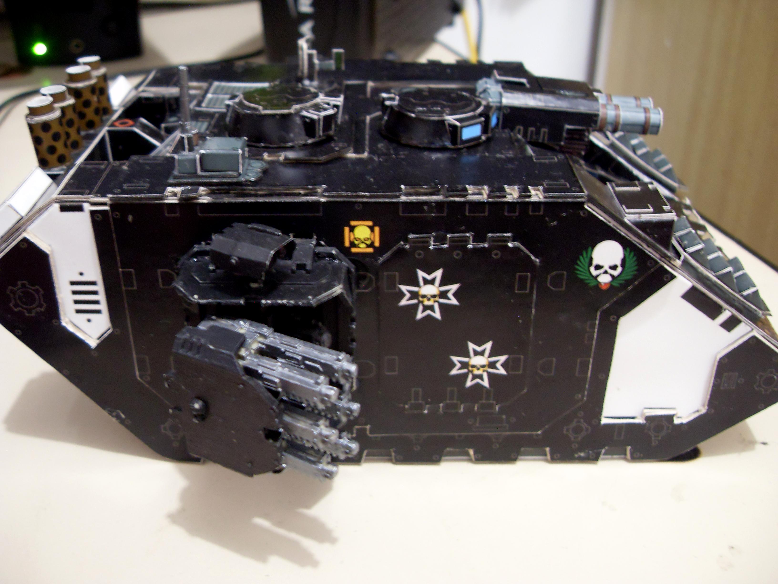 Black Templars, Land Raider, Papercraft