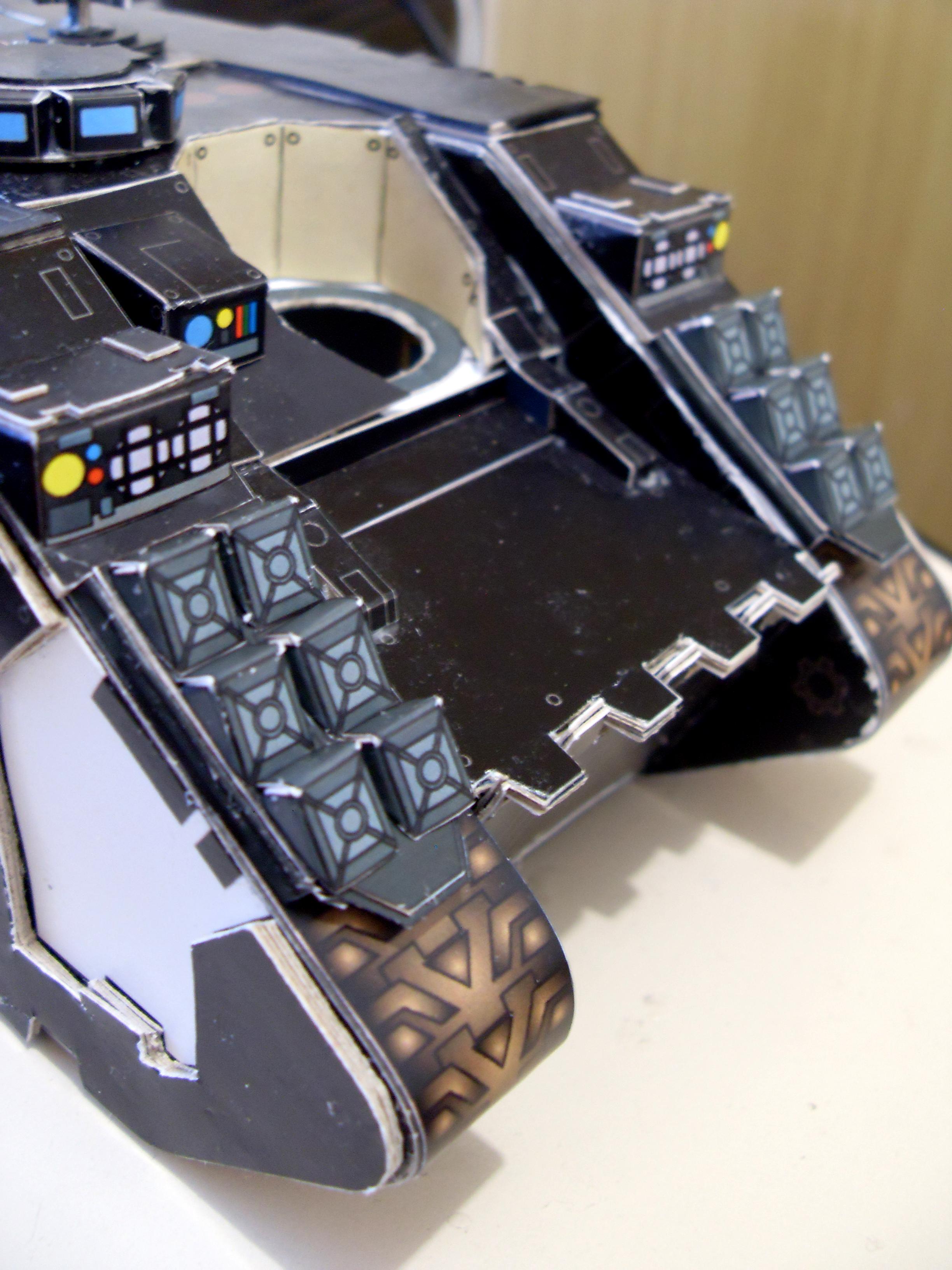 Black Templars, Land Raider, Papercraft