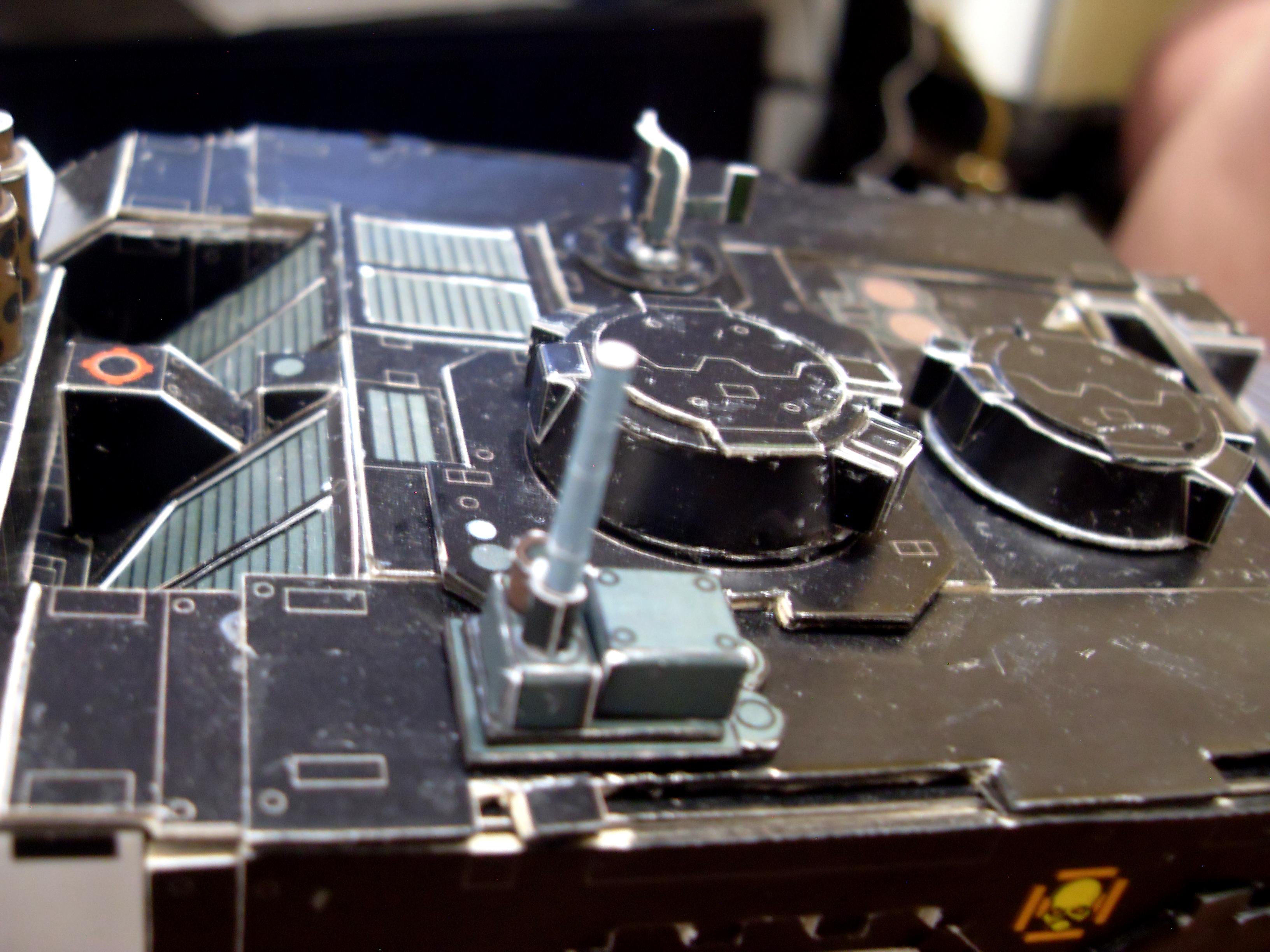 Black Templars, Land Raider, Papercraft