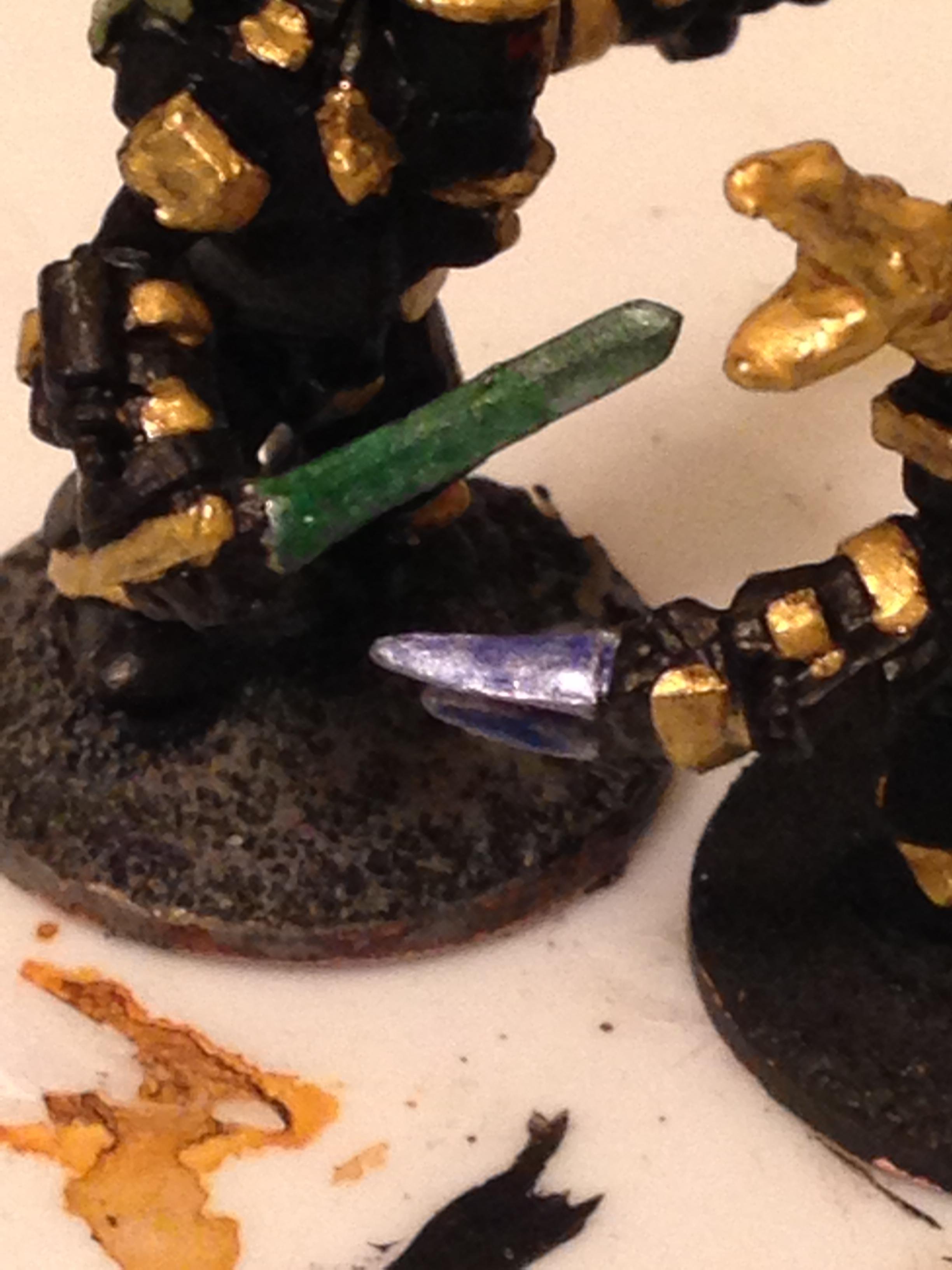 close up of power and force effects