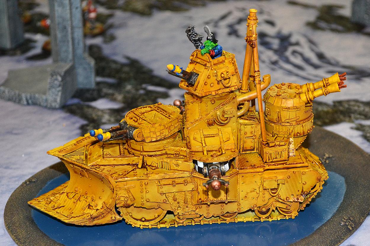 Bad Moons, Forge World, Grot Mega Tank, Orks, Warhammer 40,000, Work In Progress