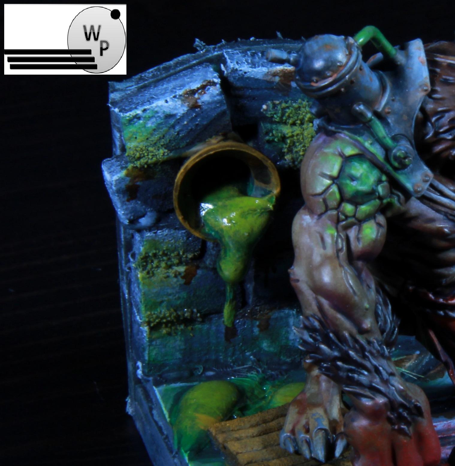 Eavy, Golden Tom, Metal, Ogres, Paintjob, Rat, Skaven, Warhammer 40,000, Warhammer Fantasy