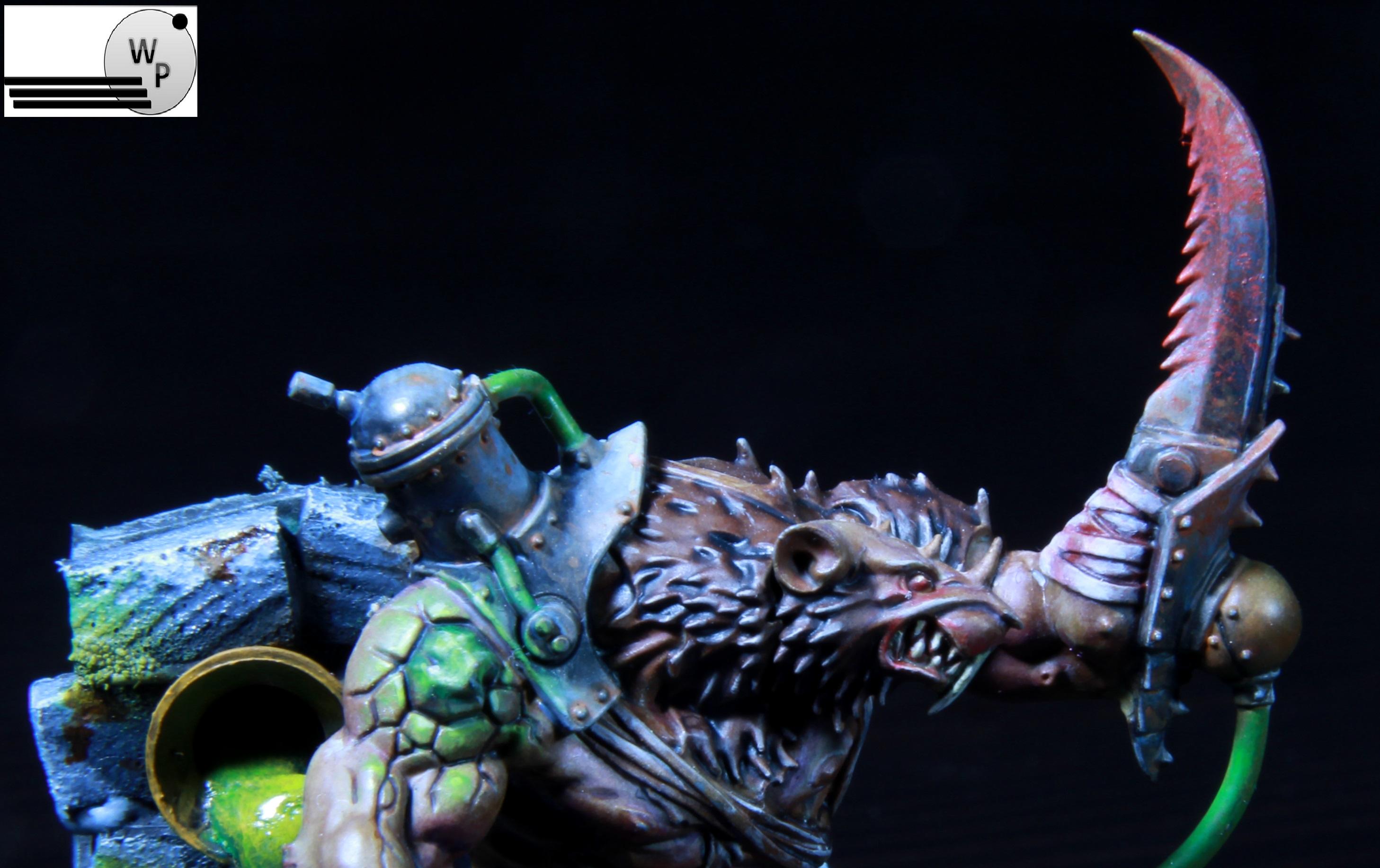 Eavy, Golden Tom, Metal, Ogres, Paintjob, Rat, Skaven, Warhammer 40,000, Warhammer Fantasy
