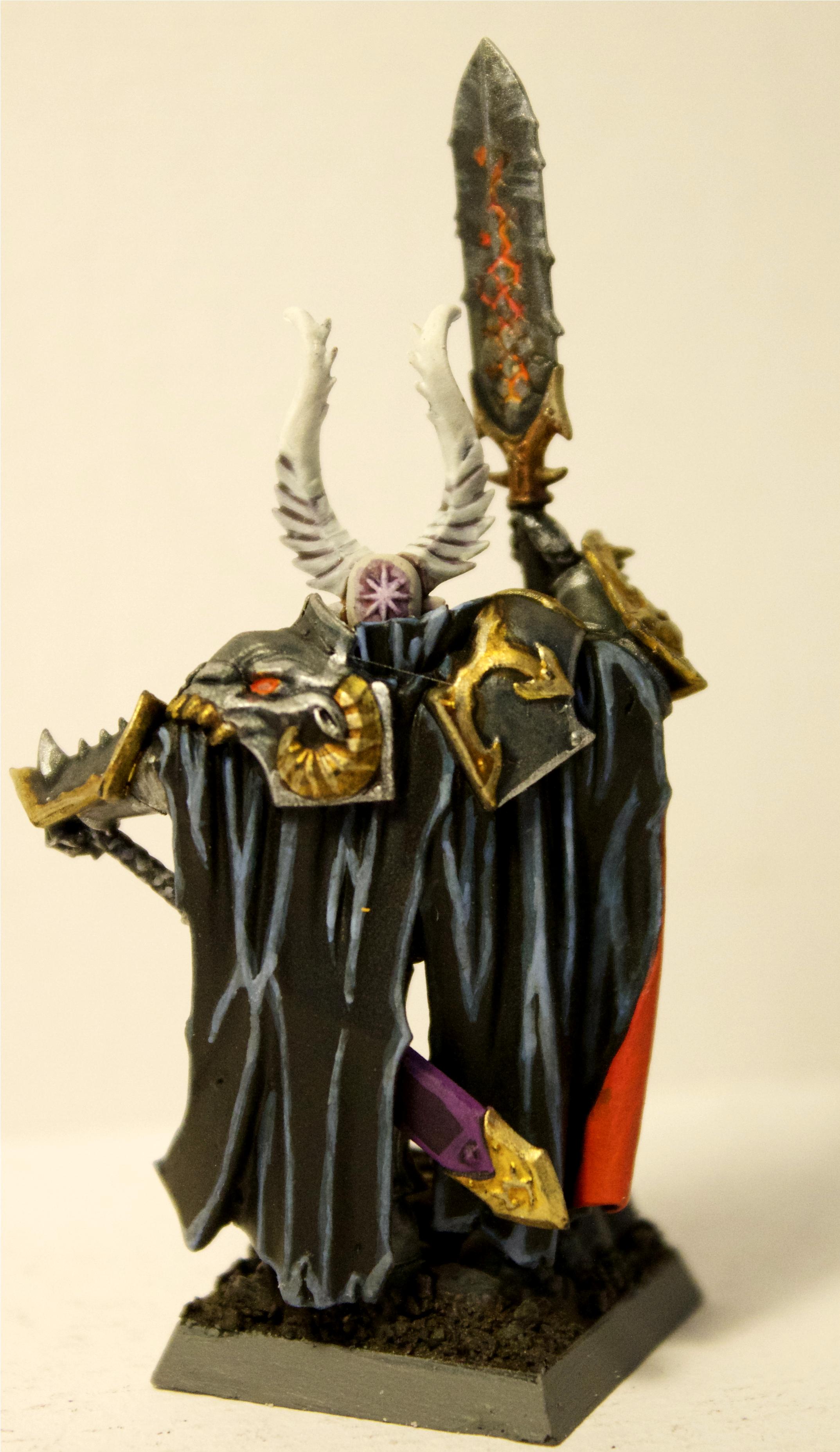 Armor, Base, Cape, Chaos, Chaos Lord, Daemons, Hero, Horns, Lord, Warhammer Fantasy, Warriors Of Chaos