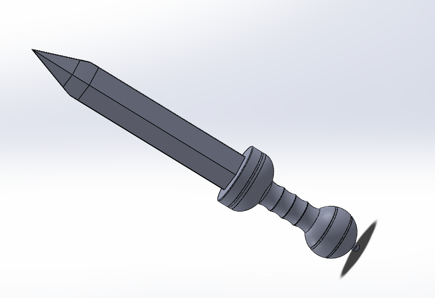 3d Printing, Cad, Design, Solidworks, Sword