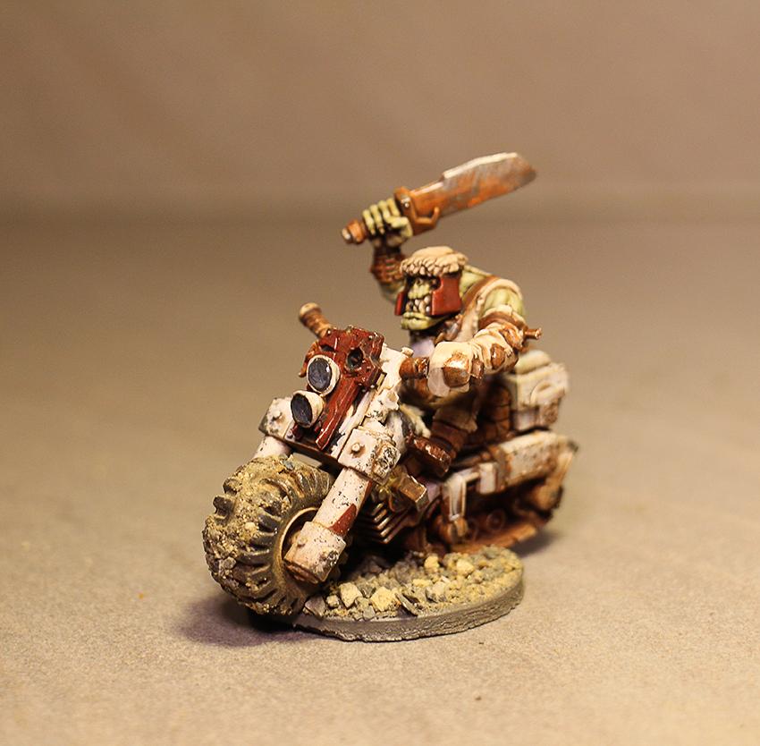 Converted biker