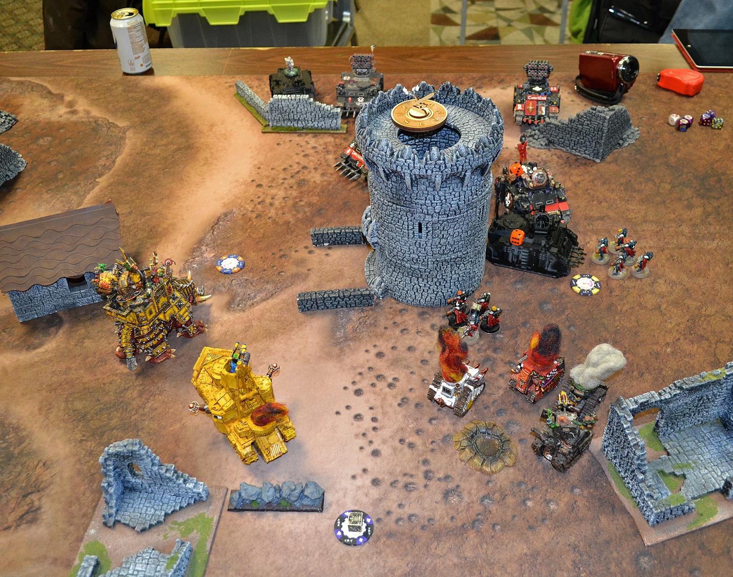 Bad Moons, Battle Report, Orks, Warhammer 40,000