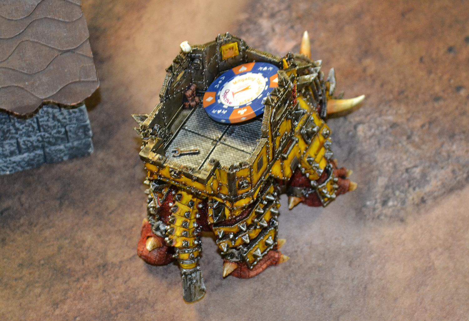 10 Orks T2 squiggoth pics up relic