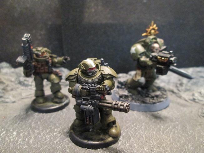 green Space Marines