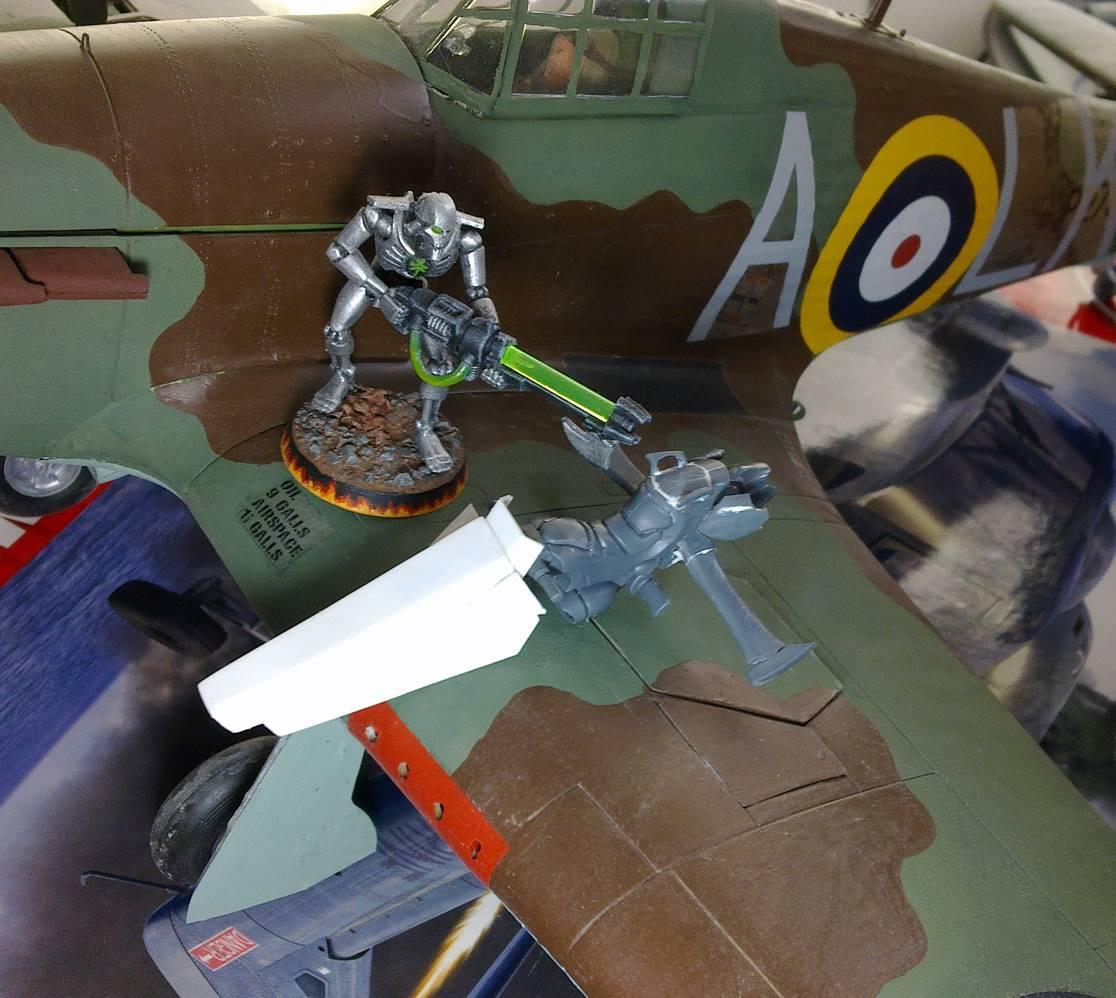 Scale shot of Reaver conversion