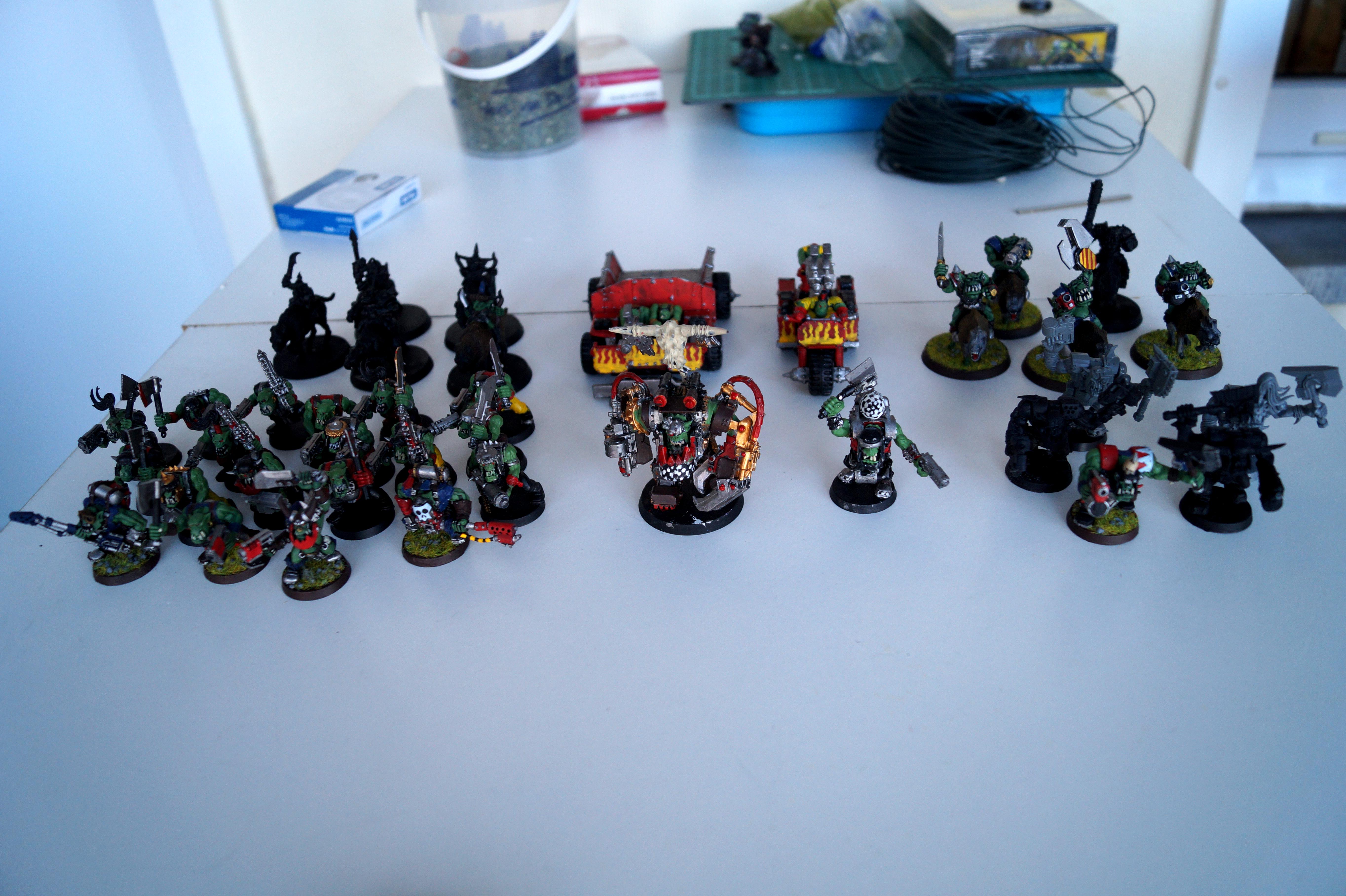 Army, Feral, Orks, Orky, Ruff Ridaz, Snakebites