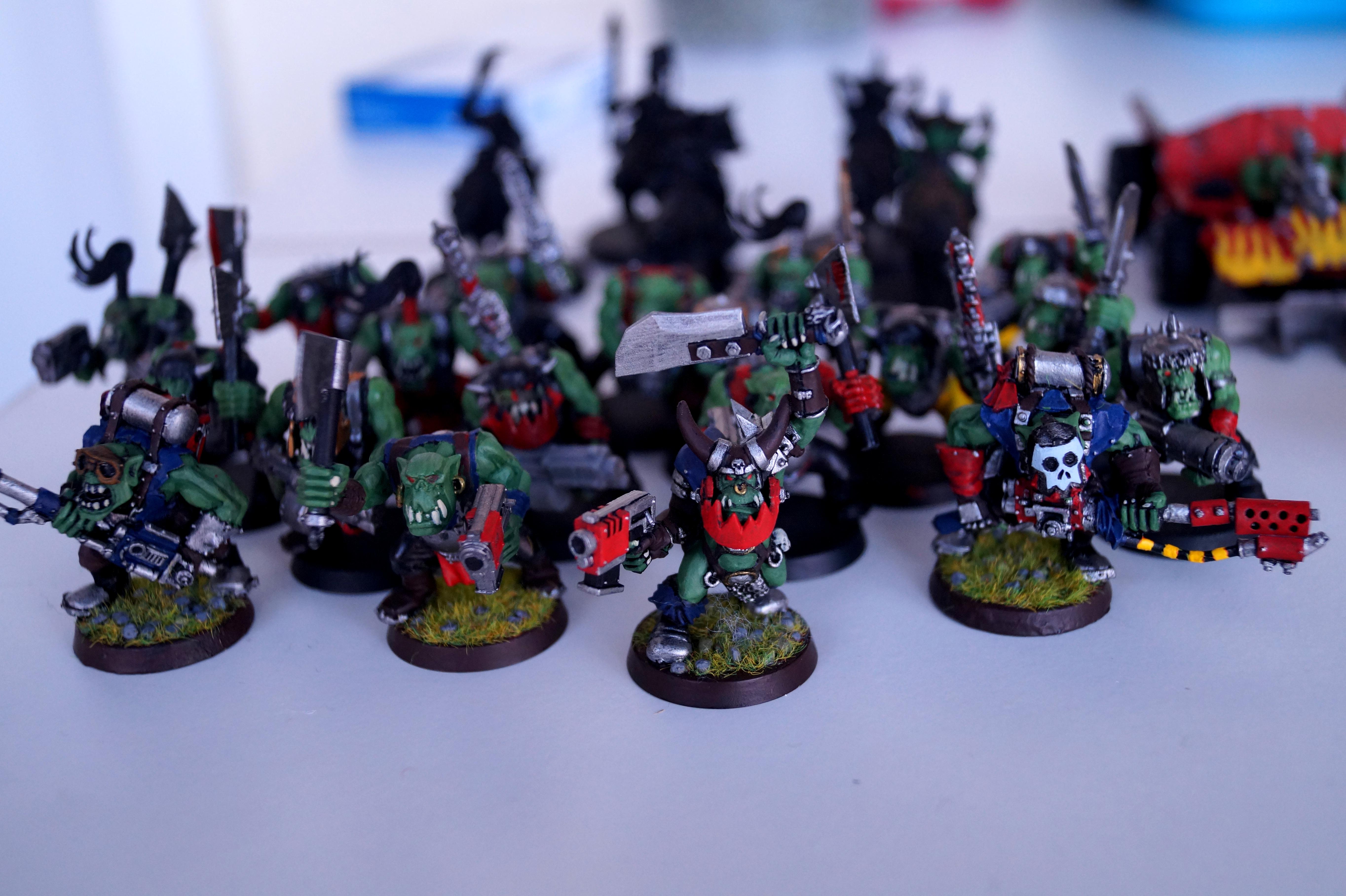 Army, Feral, Orks, Orky, Ruff Ridaz, Snakebites