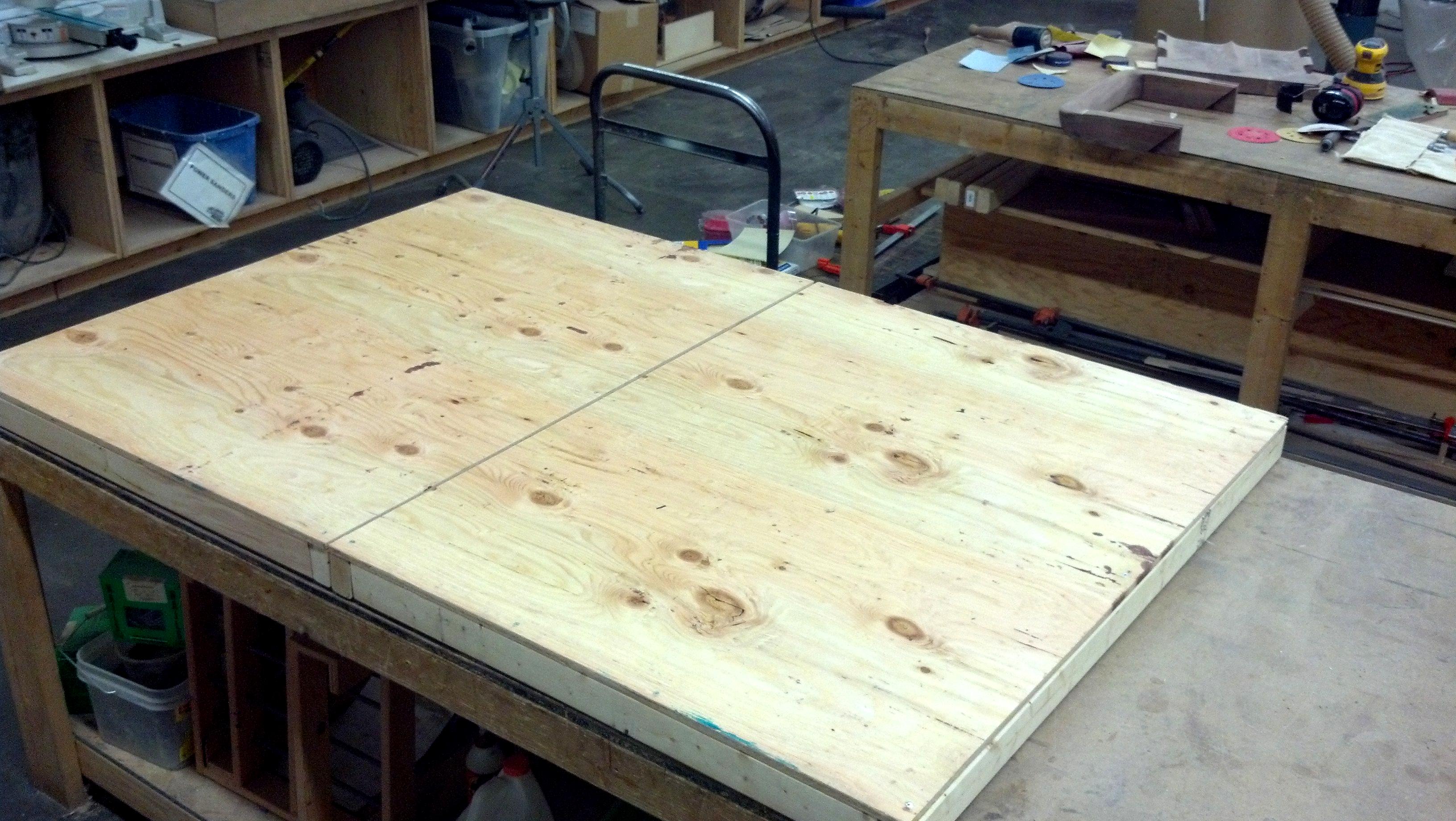 Game Table, Work In Progress