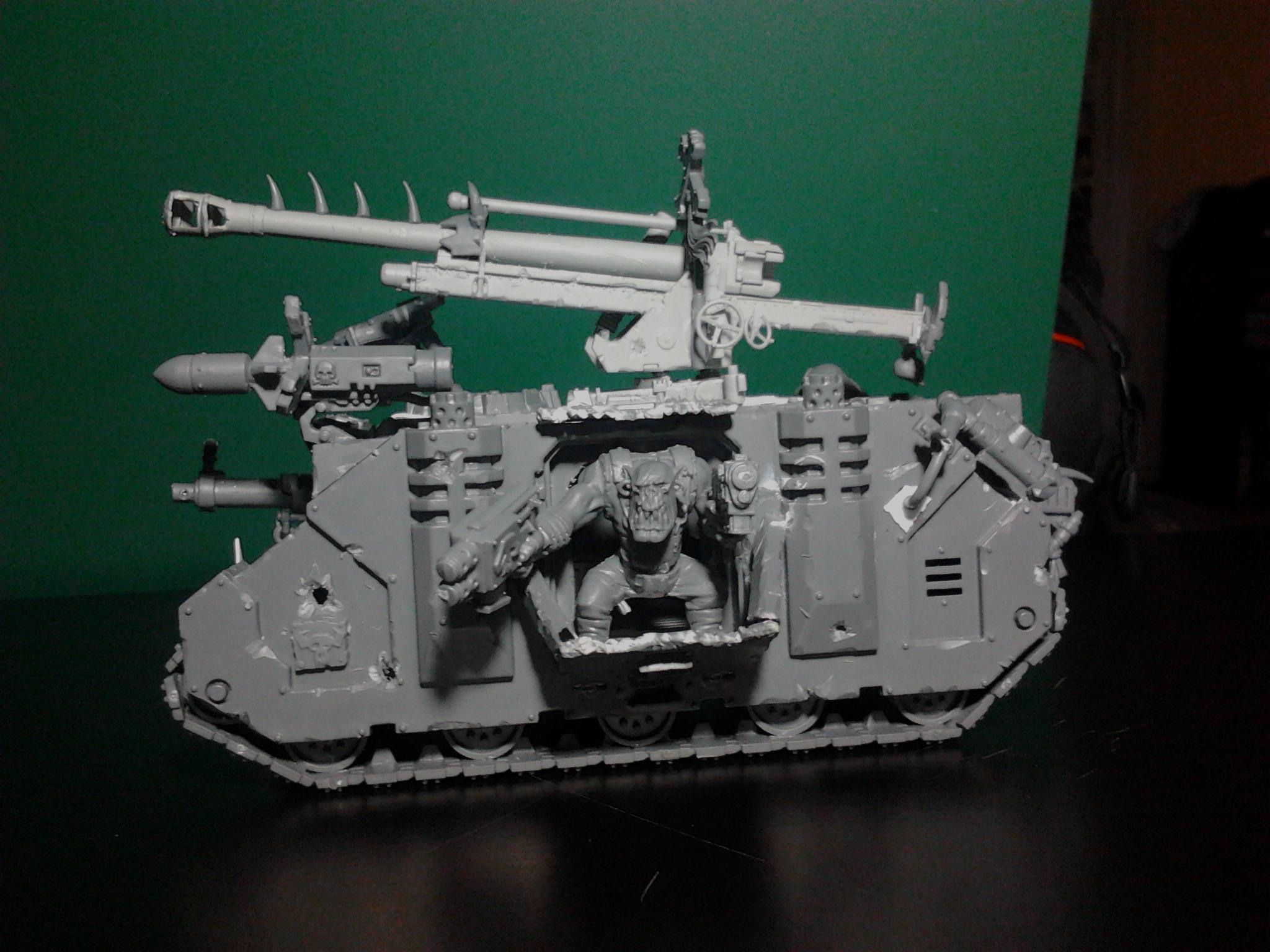Build, Custom, Kannon, Lootas, Looted, Mekboy, Orks, Rhino, Tank