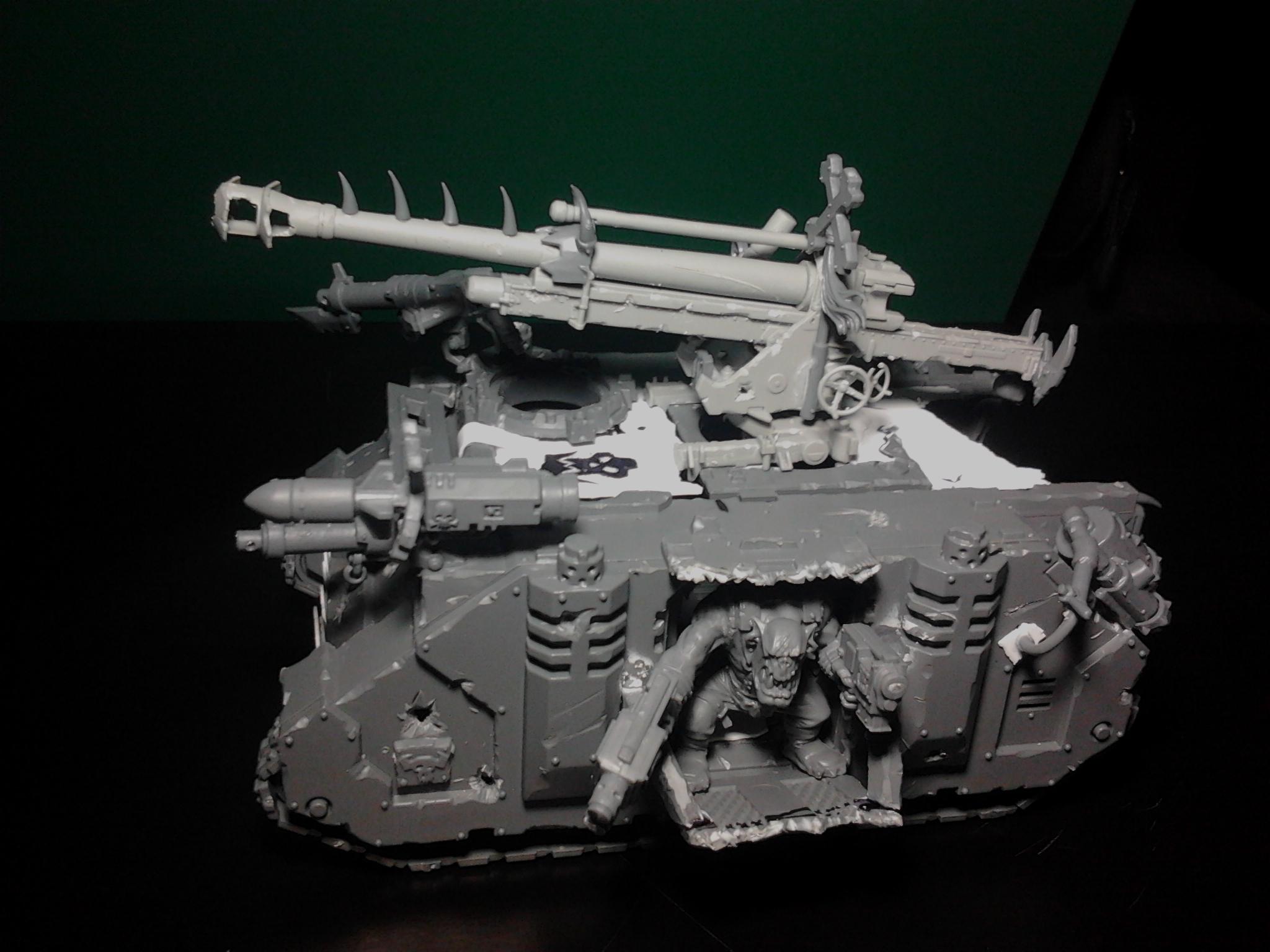 Build, Custom, Kannon, Lootas, Looted, Mekboy, Orks, Rhino, Tank