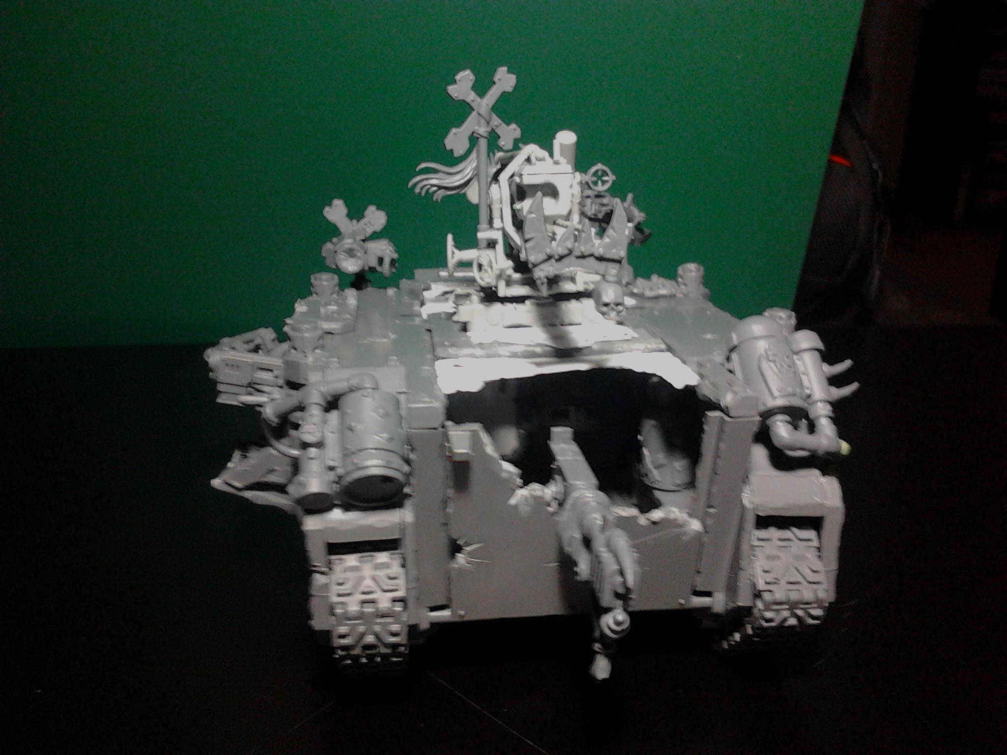 Build, Custom, Kannon, Lootas, Looted, Mekboy, Orks, Rhino, Tank