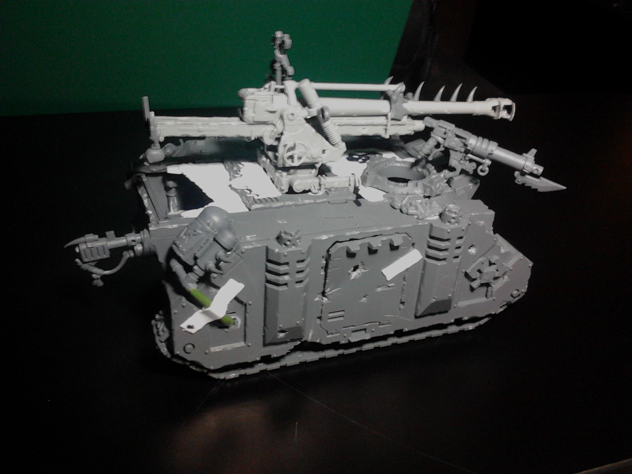 Build, Custom, Kannon, Lootas, Looted, Mekboy, Orks, Rhino, Tank