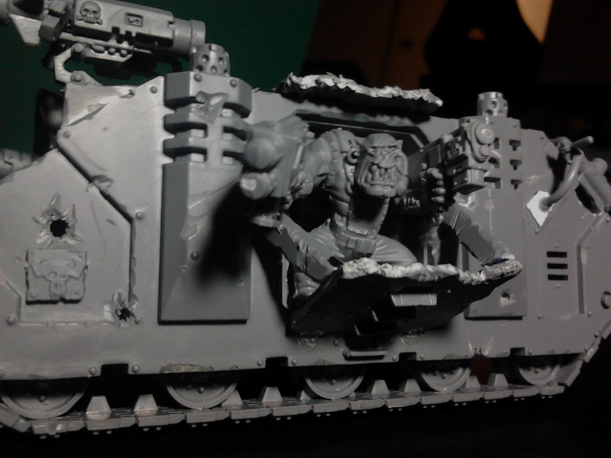 Build, Custom, Kannon, Lootas, Looted, Mekboy, Orks, Rhino, Tank