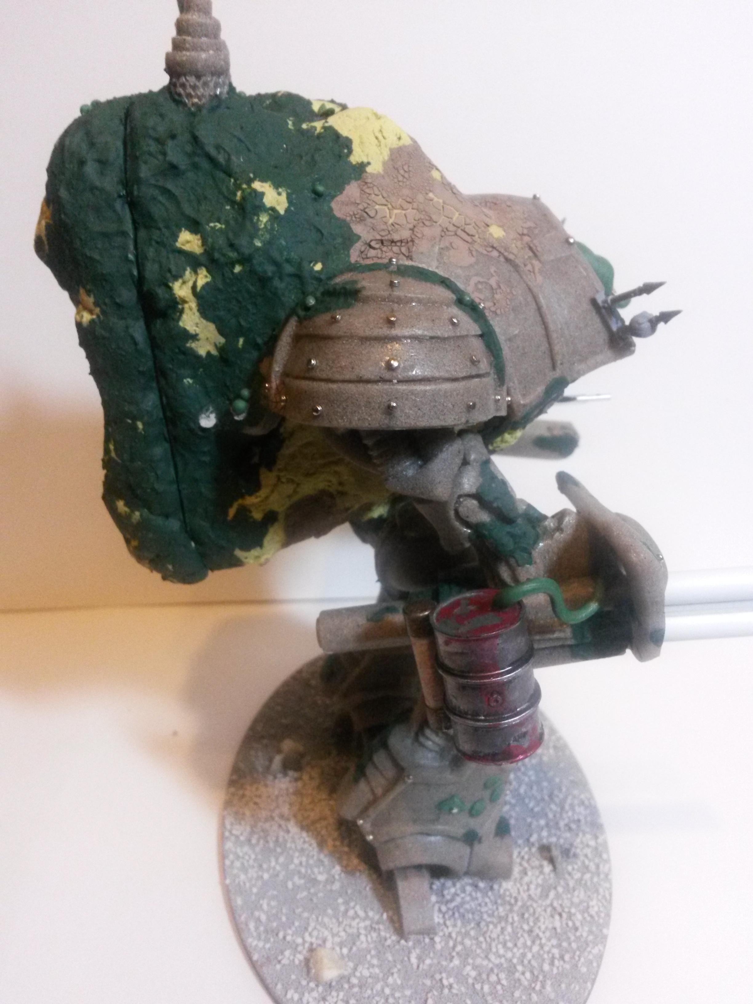 Alternative Knight, Chaos Knight, Conversion, Crowfoot2007, Heresy, Imperial Knight, Mk2 Battle Automaton, Nurgle, Warhammer 40,000, Warzone