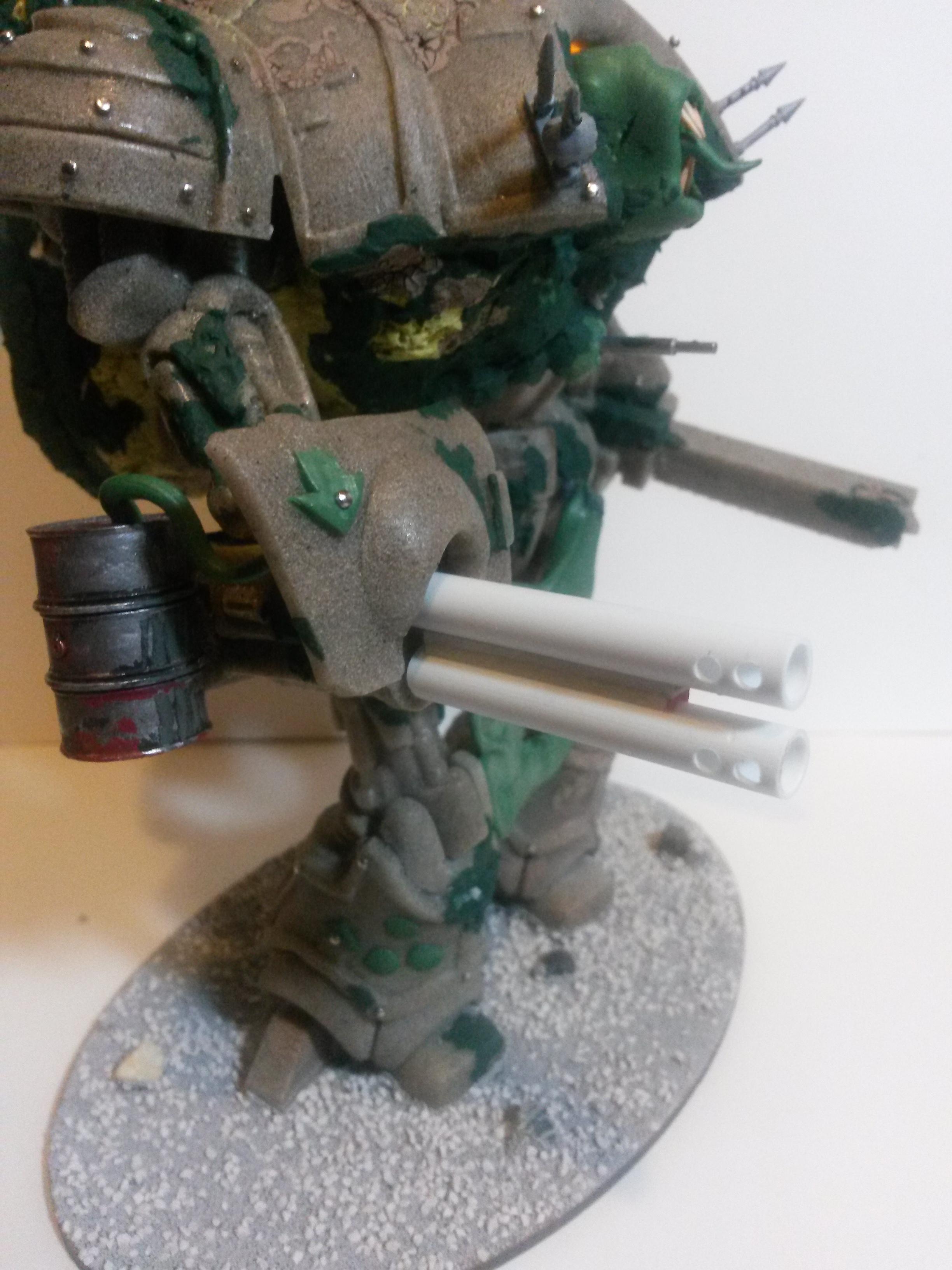 Alternative Knight, Chaos Knight, Conversion, Crowfoot2007, Heresy, Imperial Knight, Mk2 Battle Automaton, Nurgle, Warhammer 40,000, Warzone