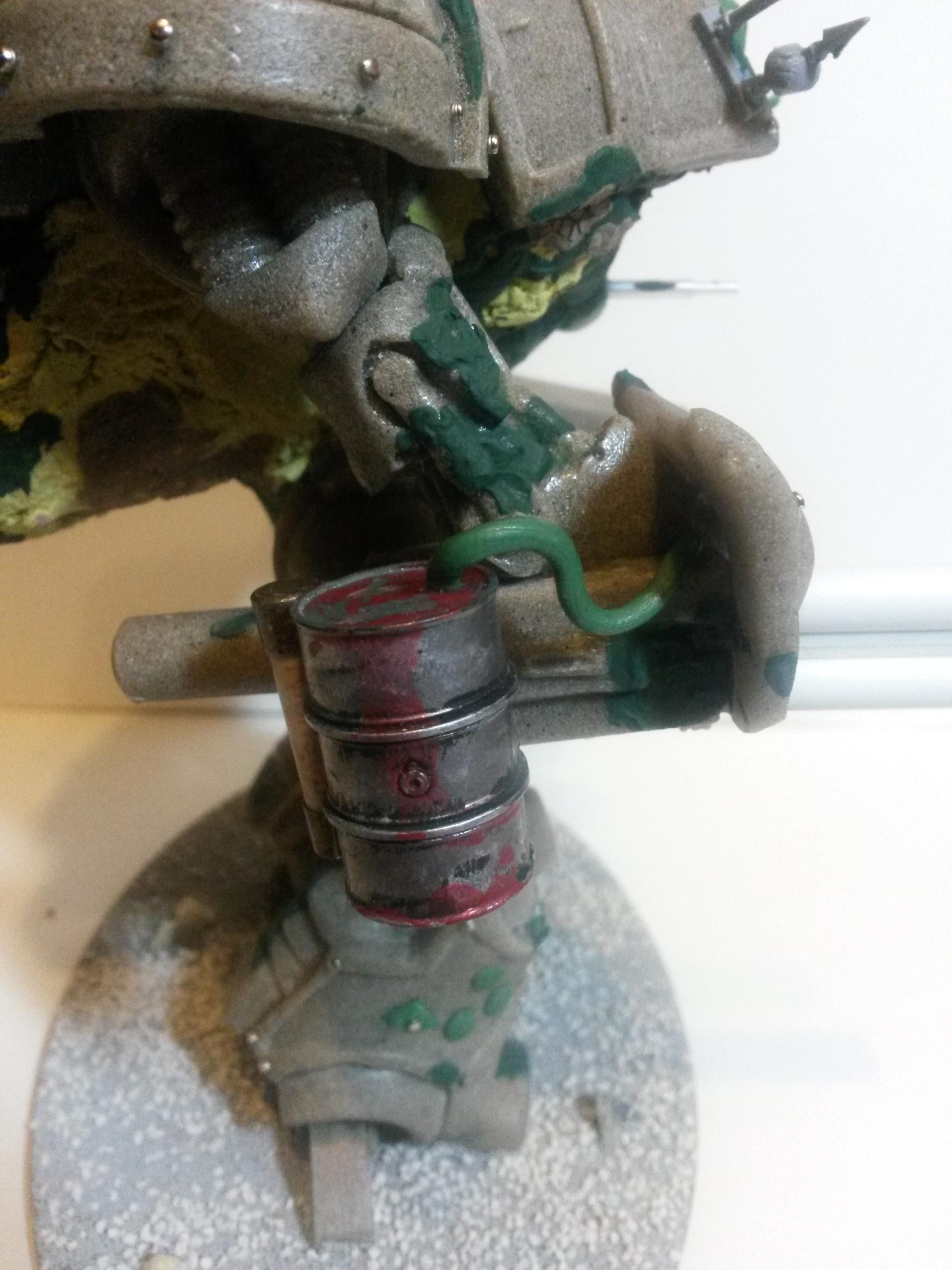 Alternative Knight, Chaos Knight, Conversion, Crowfoot2007, Heresy, Imperial Knight, Mk2 Battle Automaton, Nurgle, Warhammer 40,000, Warzone
