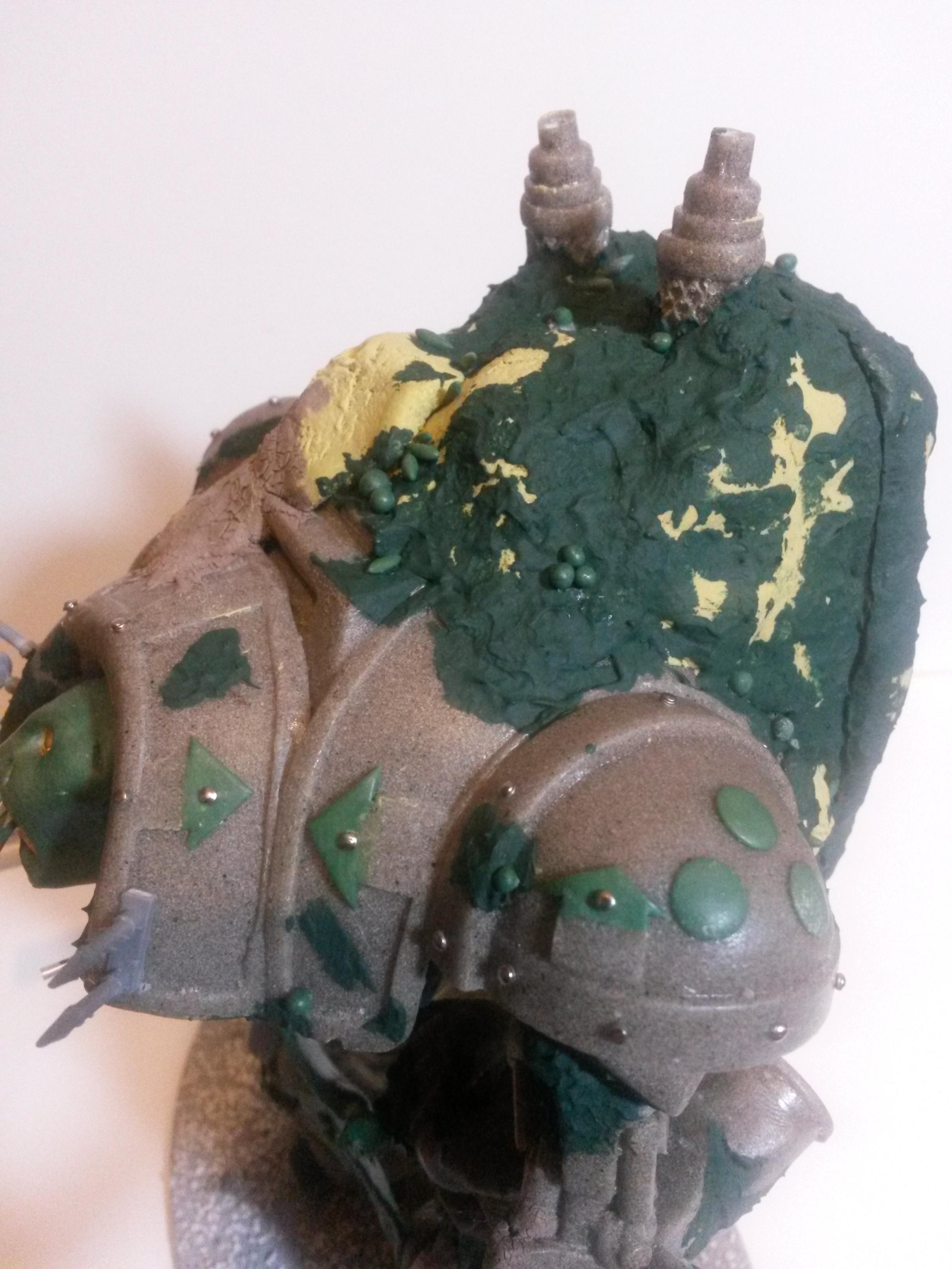Alternative Knight, Chaos Knight, Conversion, Crowfoot2007, Heresy, Imperial Knight, Mk2 Battle Automaton, Nurgle, Warhammer 40,000, Warzone