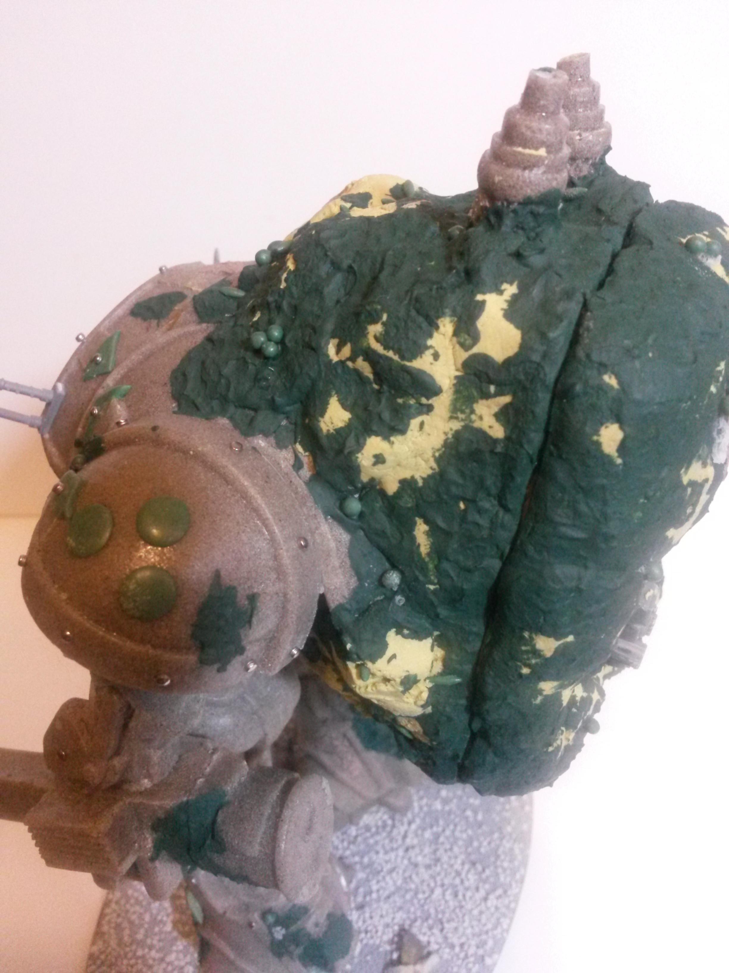 Alternative Knight, Chaos Knight, Conversion, Crowfoot2007, Heresy, Imperial Knight, Mk2 Battle Automaton, Nurgle, Warhammer 40,000, Warzone