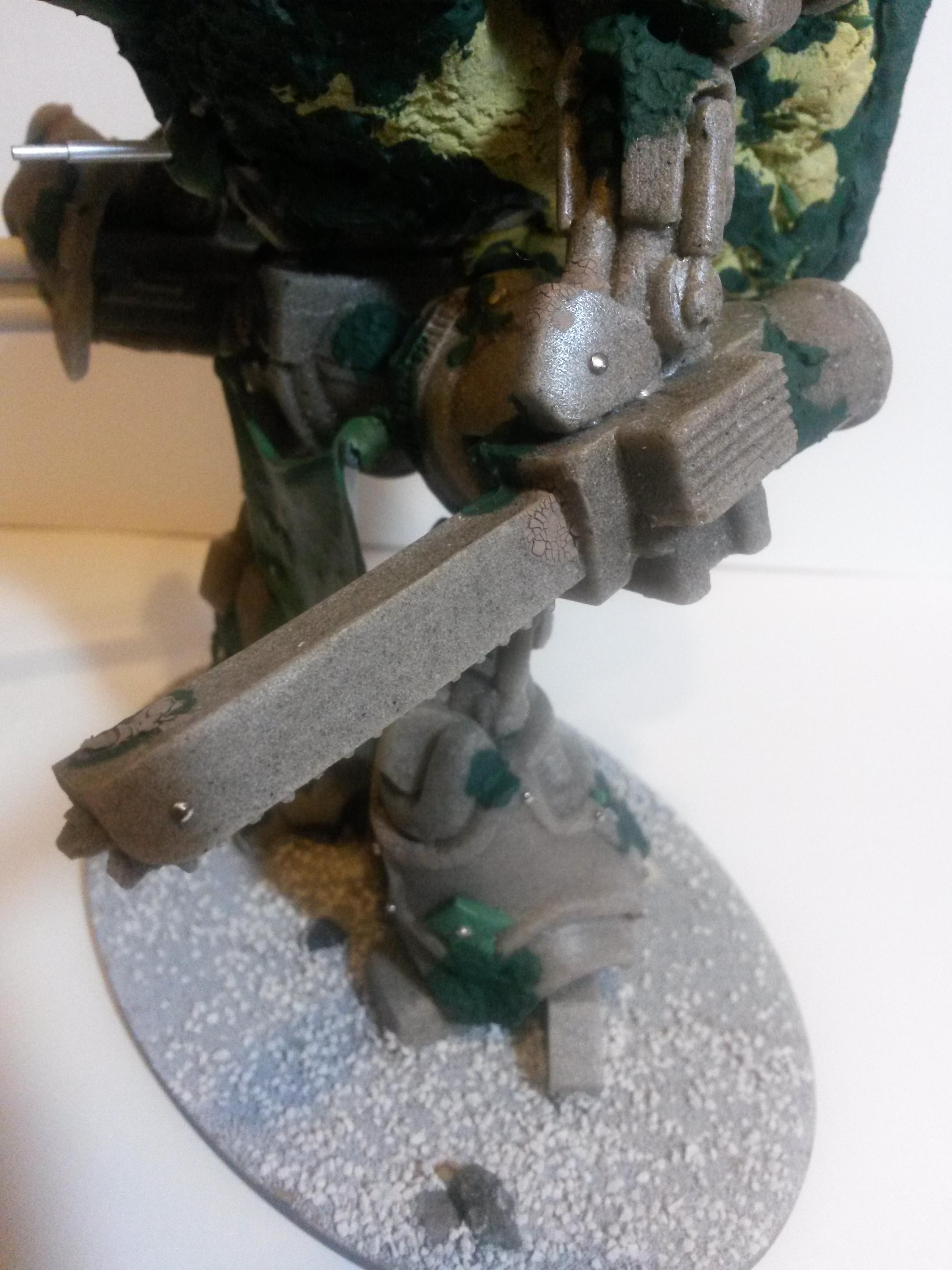 Alternative Knight, Chaos Knight, Conversion, Crowfoot2007, Heresy, Imperial Knight, Mk2 Battle Automaton, Nurgle, Warhammer 40,000, Warzone